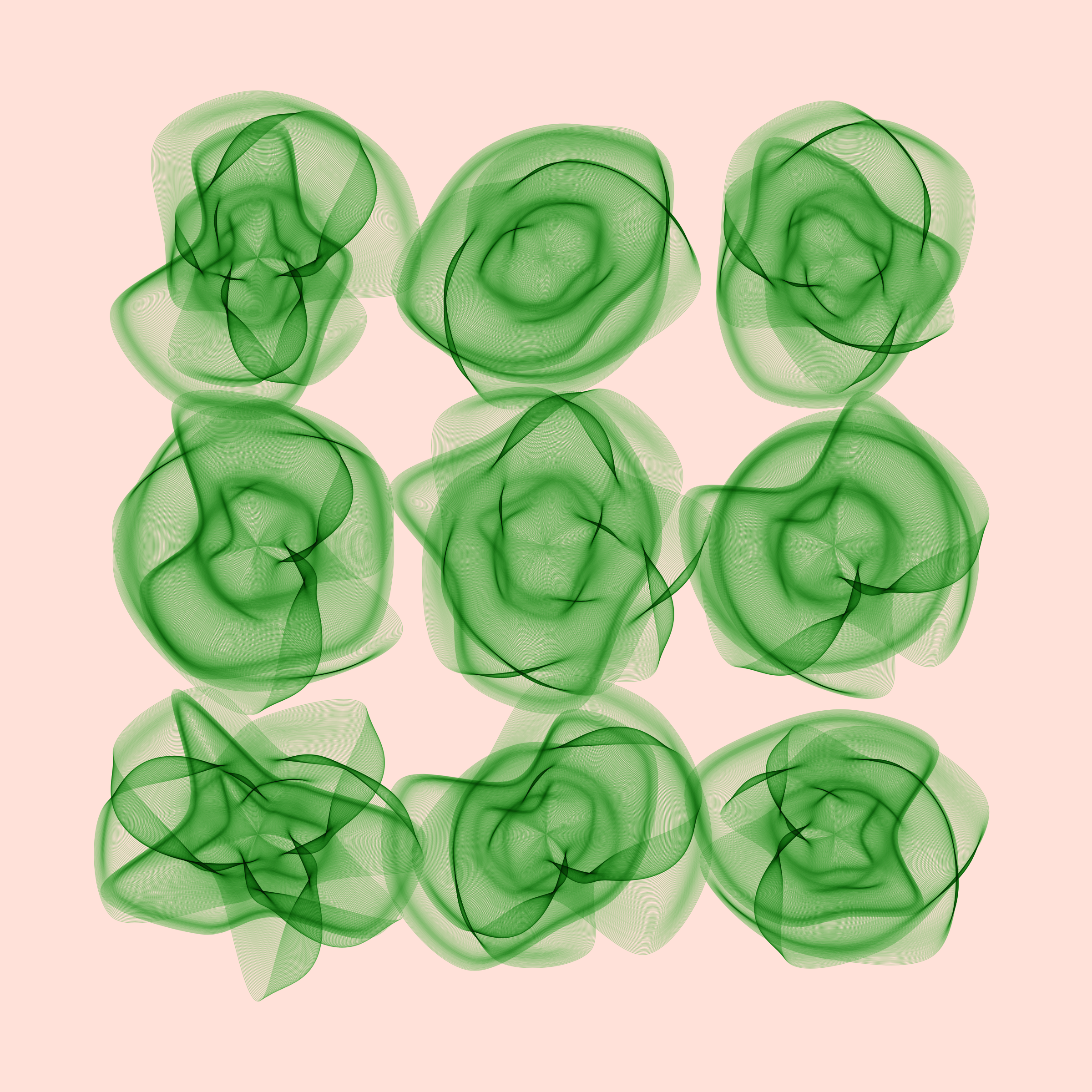 Art Blocks - Art Blocks v2 - Flowers #5696 - NFT # 116005696