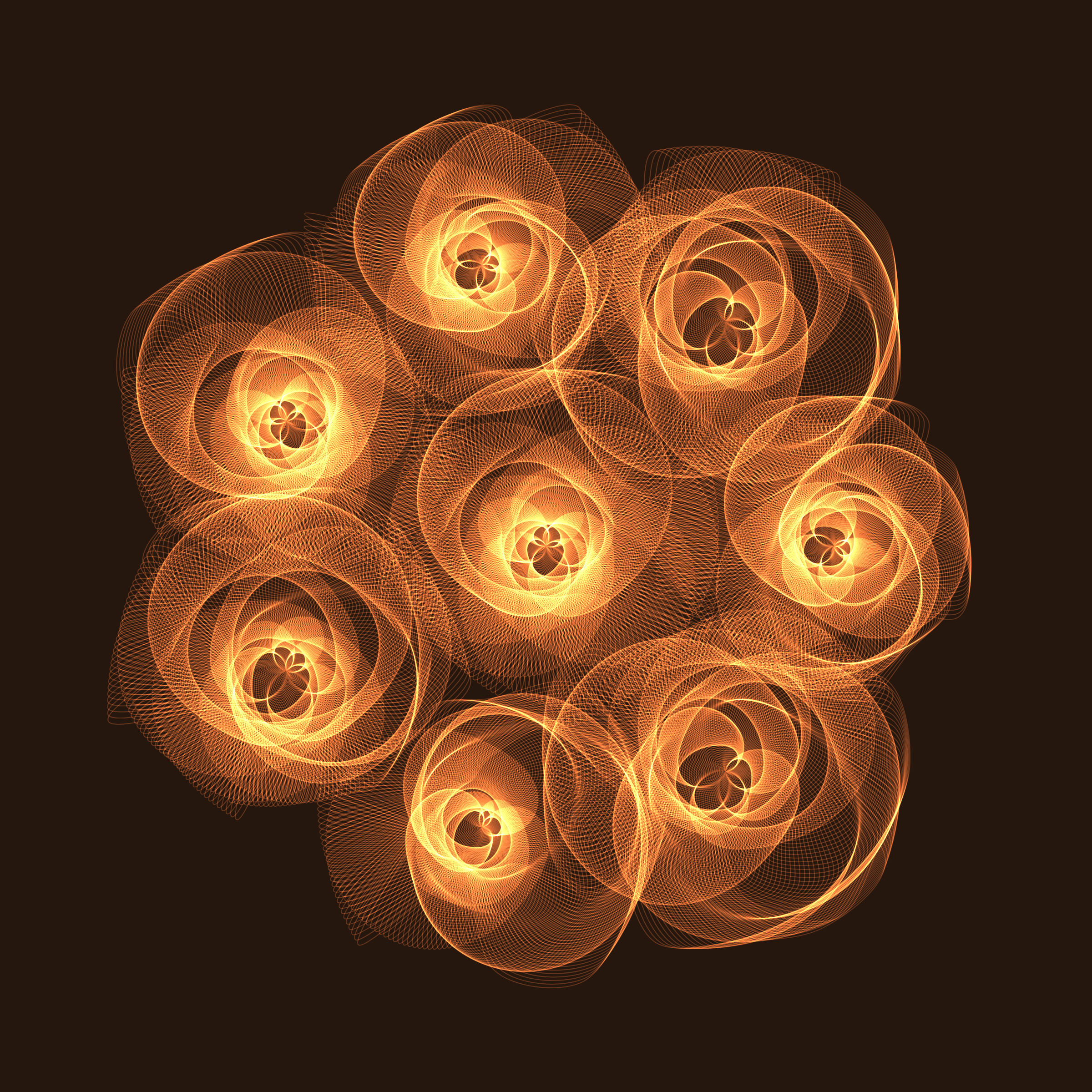 Art Blocks - Art Blocks v2 - Flowers #5699 - NFT # 116005699