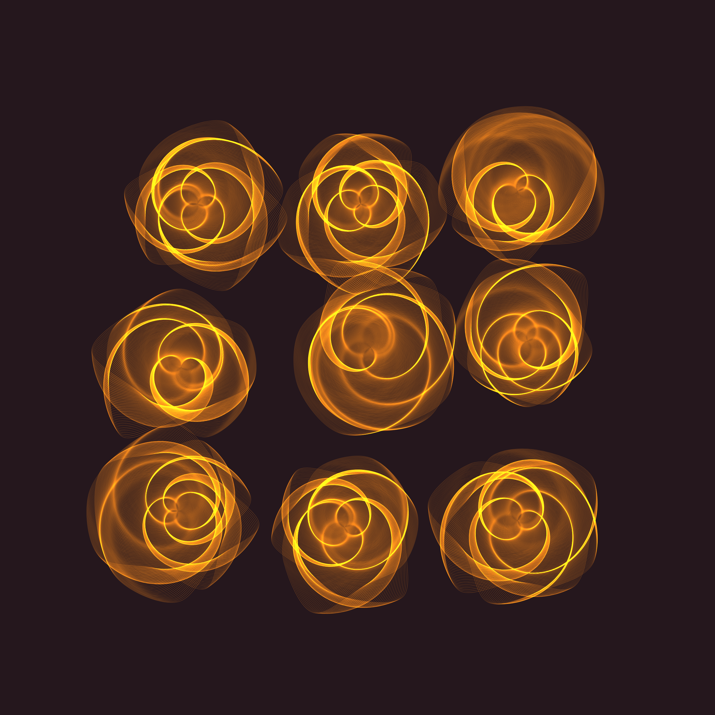 Art Blocks - Art Blocks v2 - Flowers #5700 - NFT # 116005700