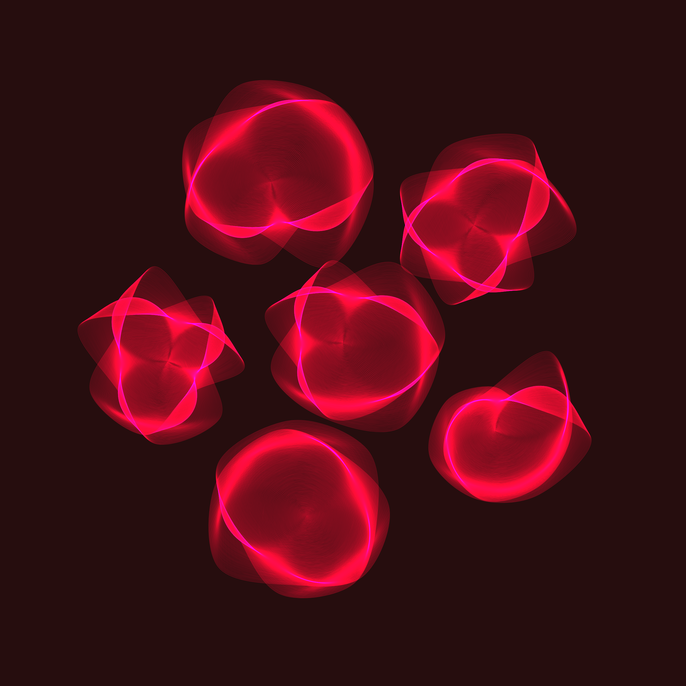 Art Blocks - Art Blocks v2 - Flowers #5706 - NFT # 116005706