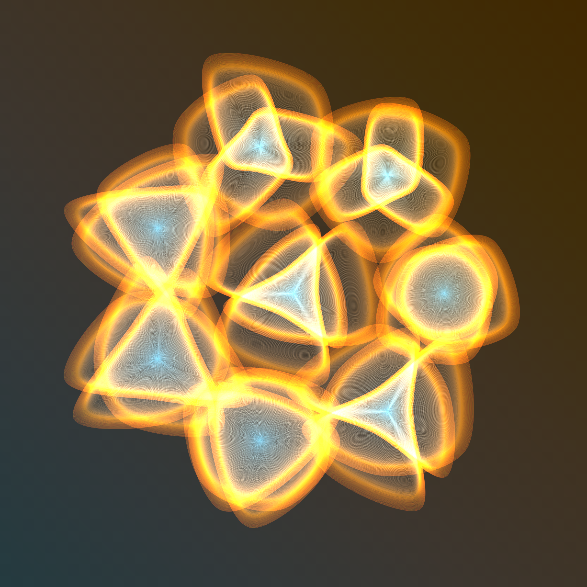 Art Blocks - Art Blocks v2 - Flowers #5715 - NFT # 116005715