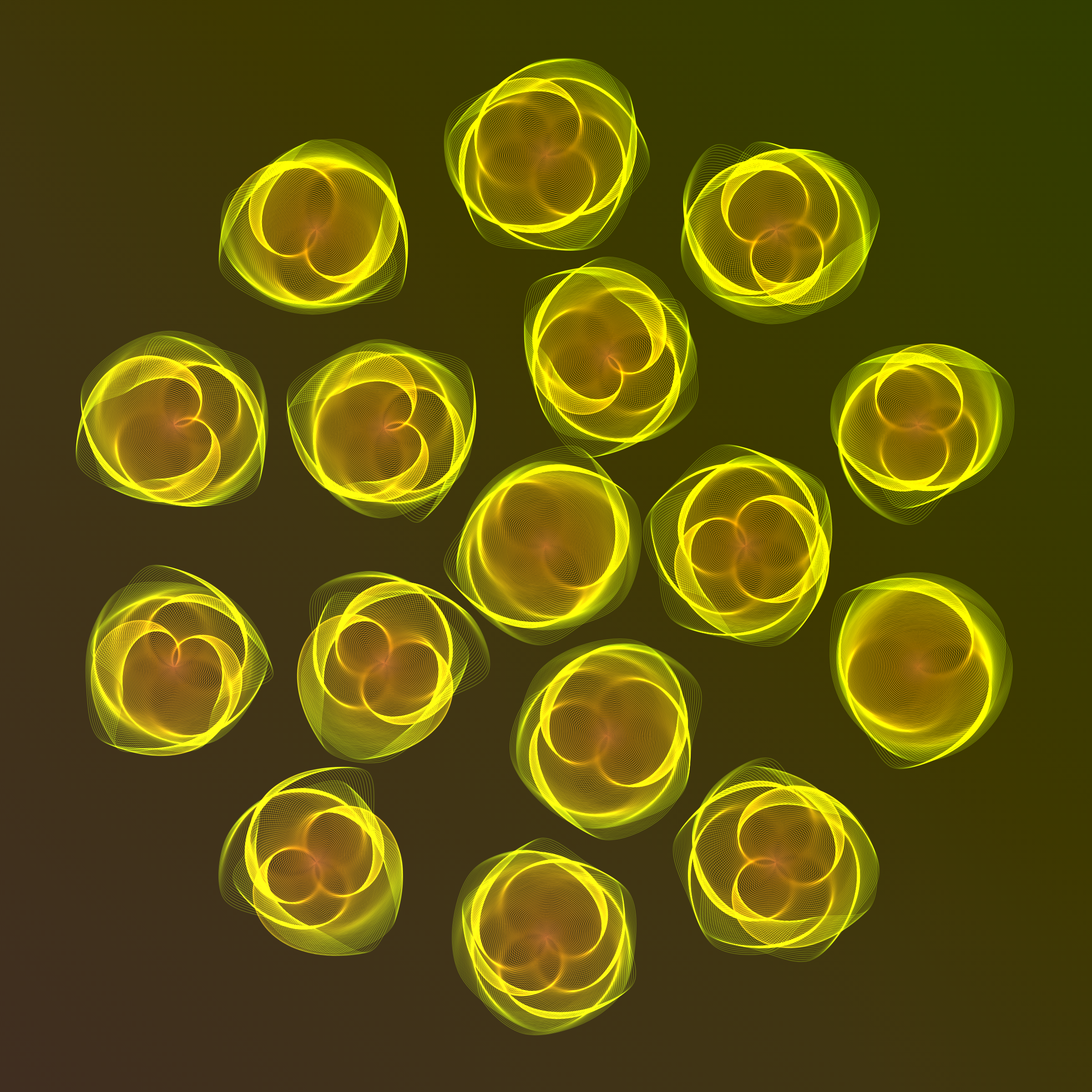 Art Blocks - Art Blocks v2 - Flowers #5722 - NFT # 116005722