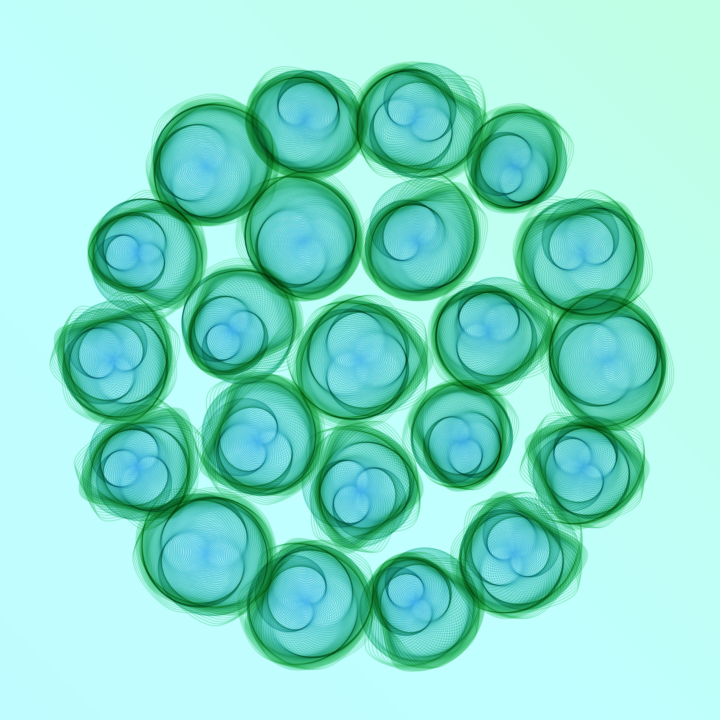 Art Blocks - Art Blocks v2 - Flowers #5726 - NFT # 116005726