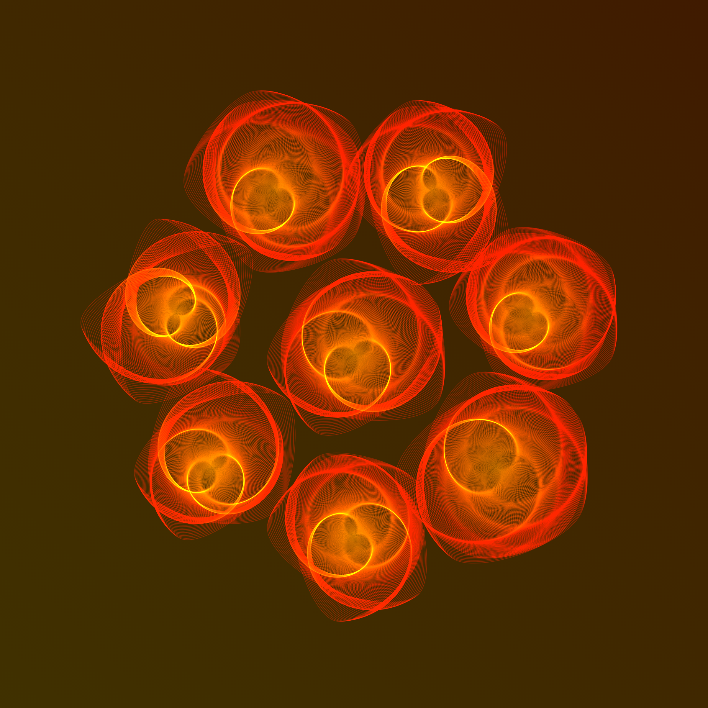 Art Blocks - Art Blocks v2 - Flowers #5728 - NFT # 116005728