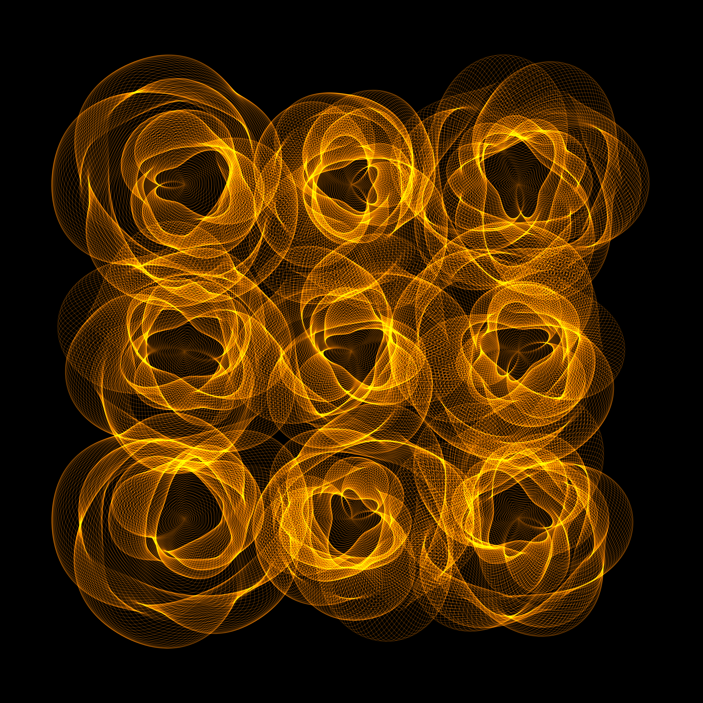 Art Blocks - Art Blocks v2 - Flowers #5729 - NFT # 116005729