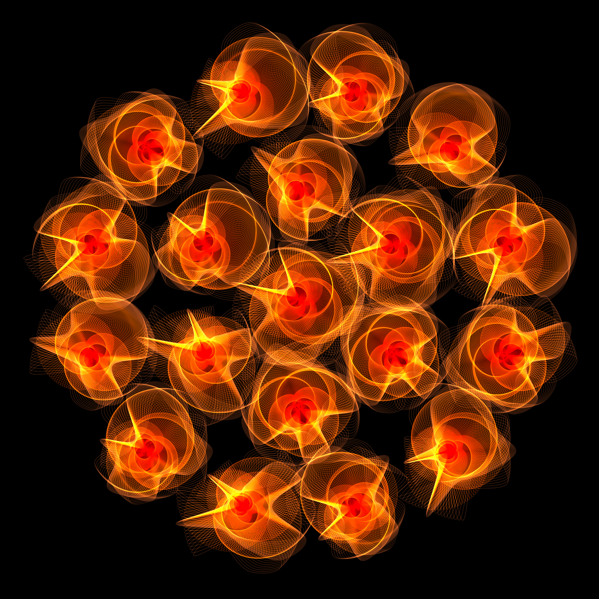 Art Blocks - Art Blocks v2 - Flowers #5730 - NFT # 116005730