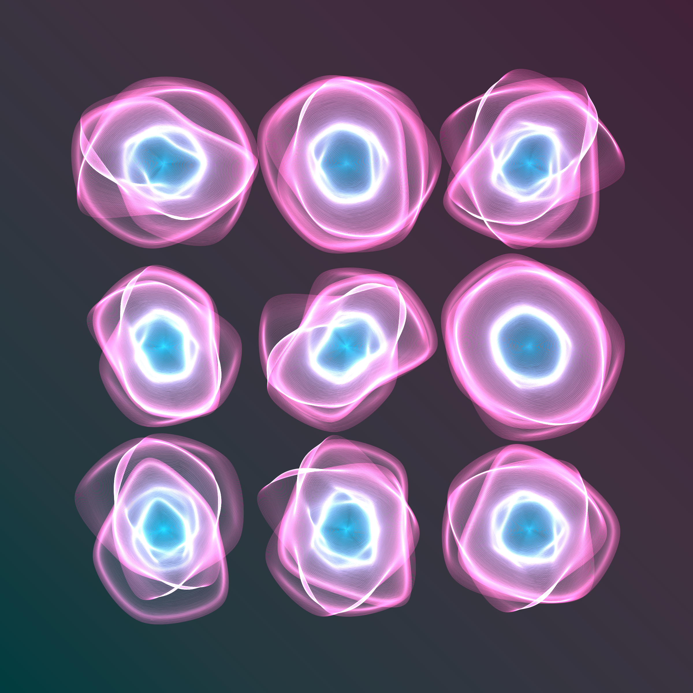 Art Blocks - Art Blocks v2 - Flowers #5732 - NFT # 116005732