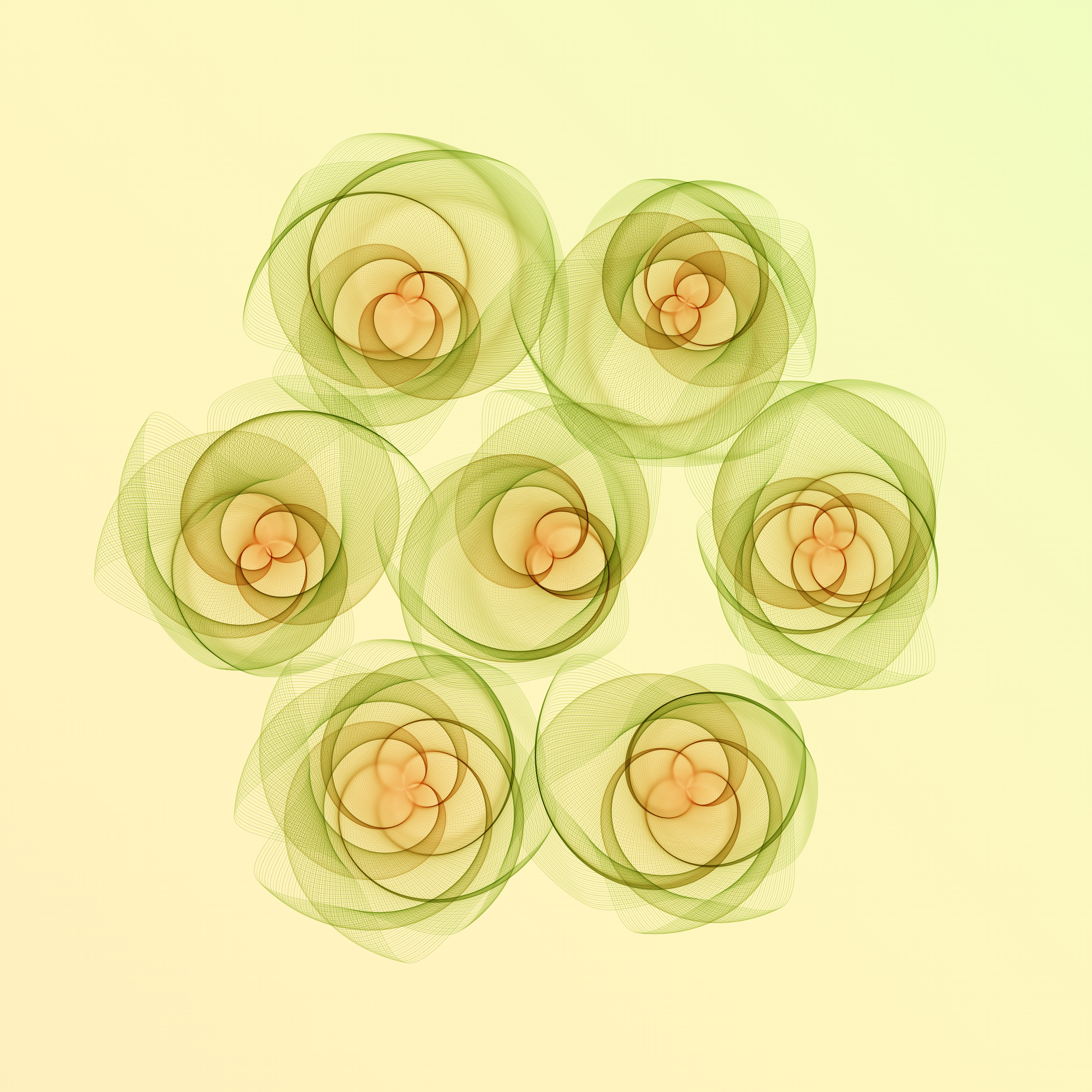 Art Blocks - Art Blocks v2 - Flowers #5739 - NFT # 116005739