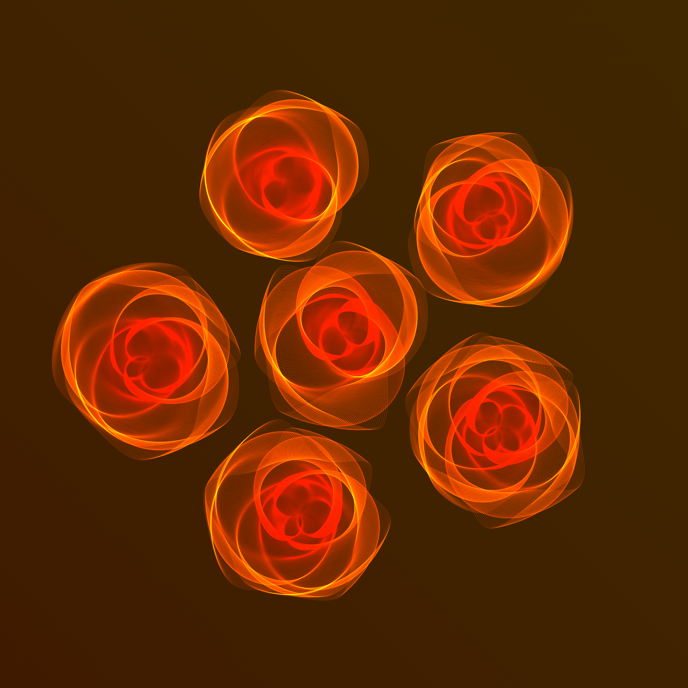 Art Blocks - Art Blocks v2 - Flowers #5742 - NFT # 116005742