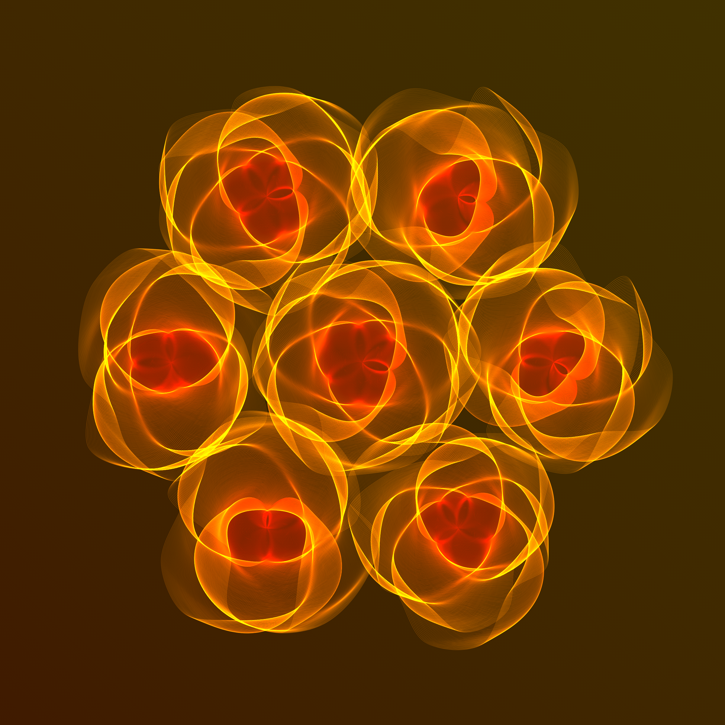 Art Blocks - Art Blocks v2 - Flowers #5745 - NFT # 116005745