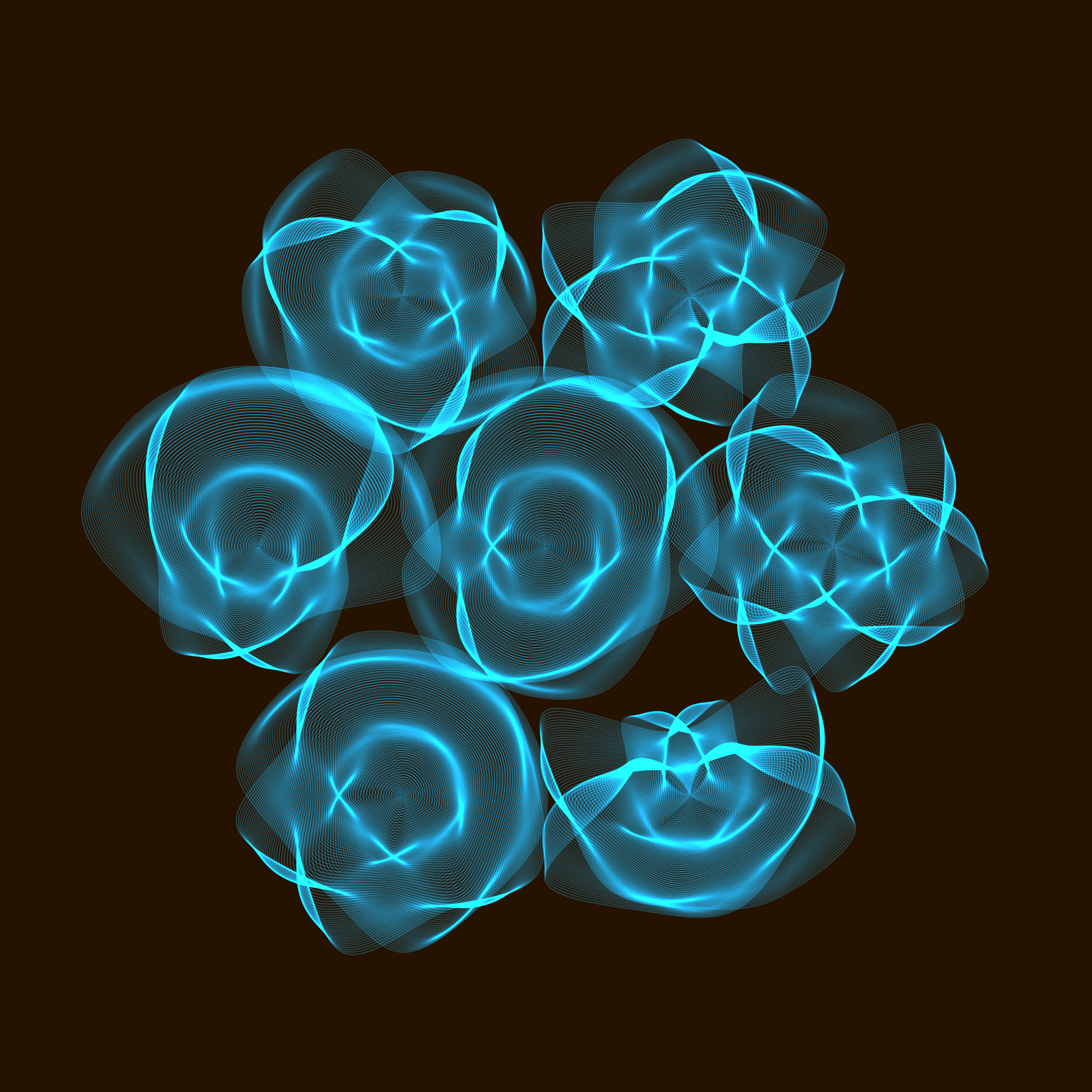 Art Blocks - Art Blocks v2 - Flowers #5749 - NFT # 116005749