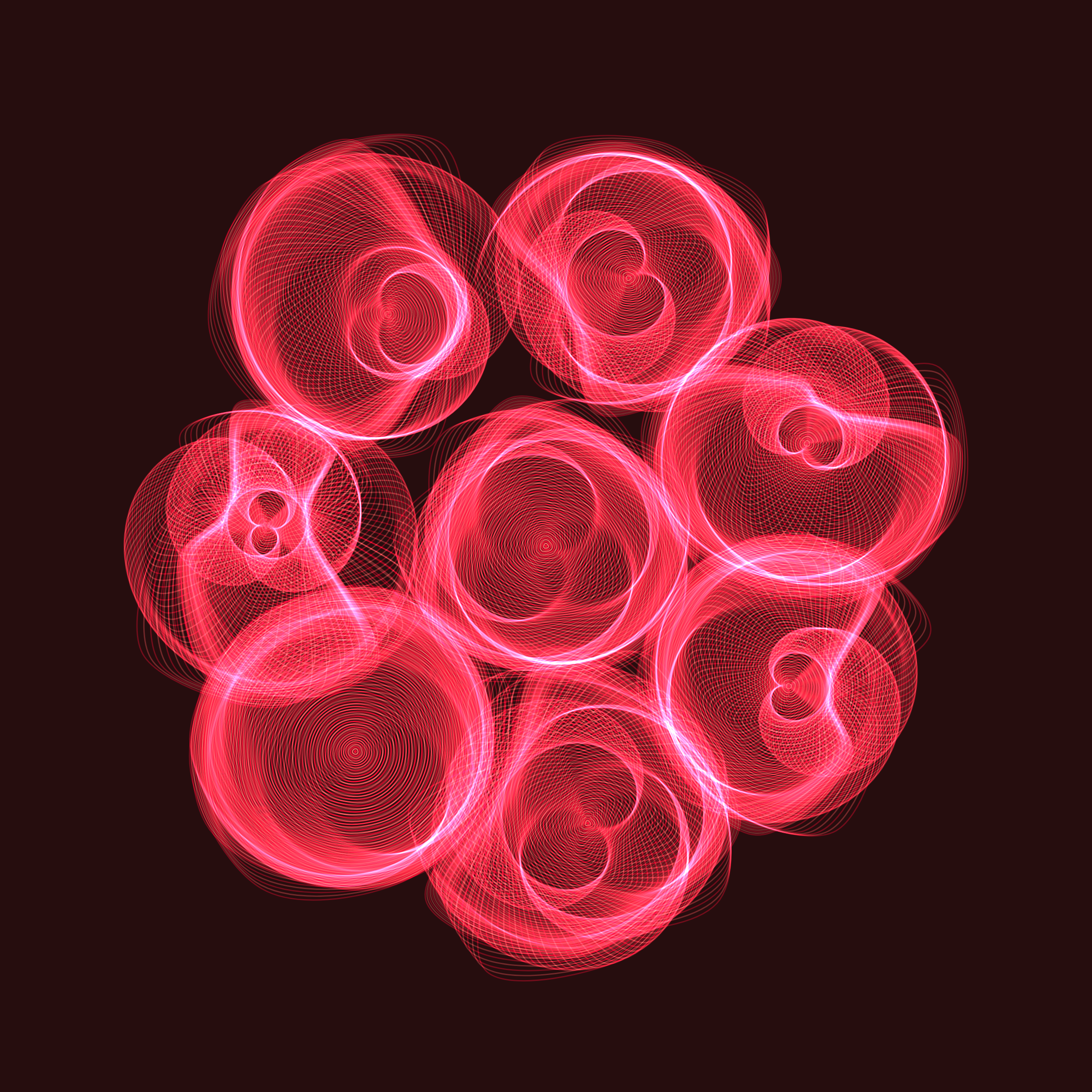 Art Blocks - Art Blocks v2 - Flowers #5762 - NFT # 116005762