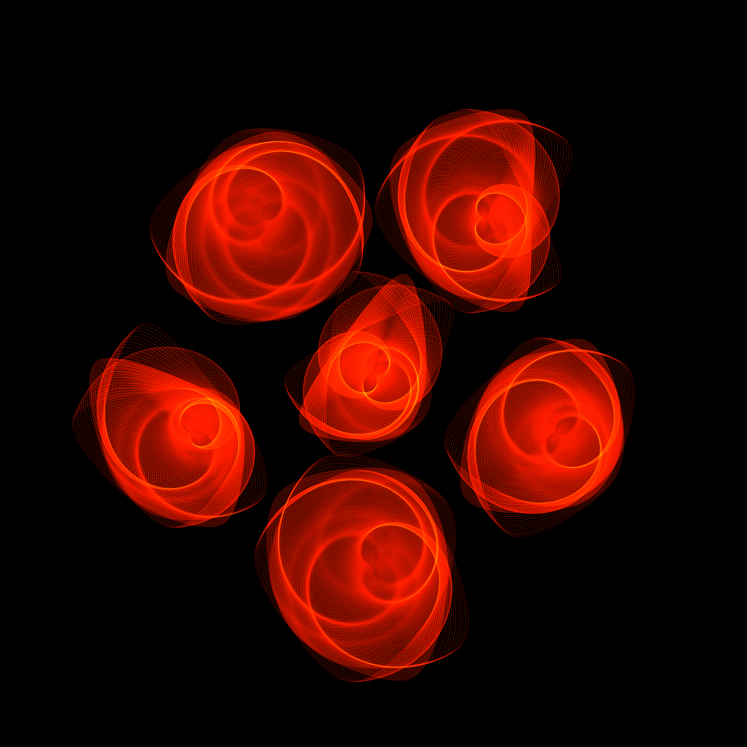 Art Blocks - Art Blocks v2 - Flowers #5765 - NFT # 116005765