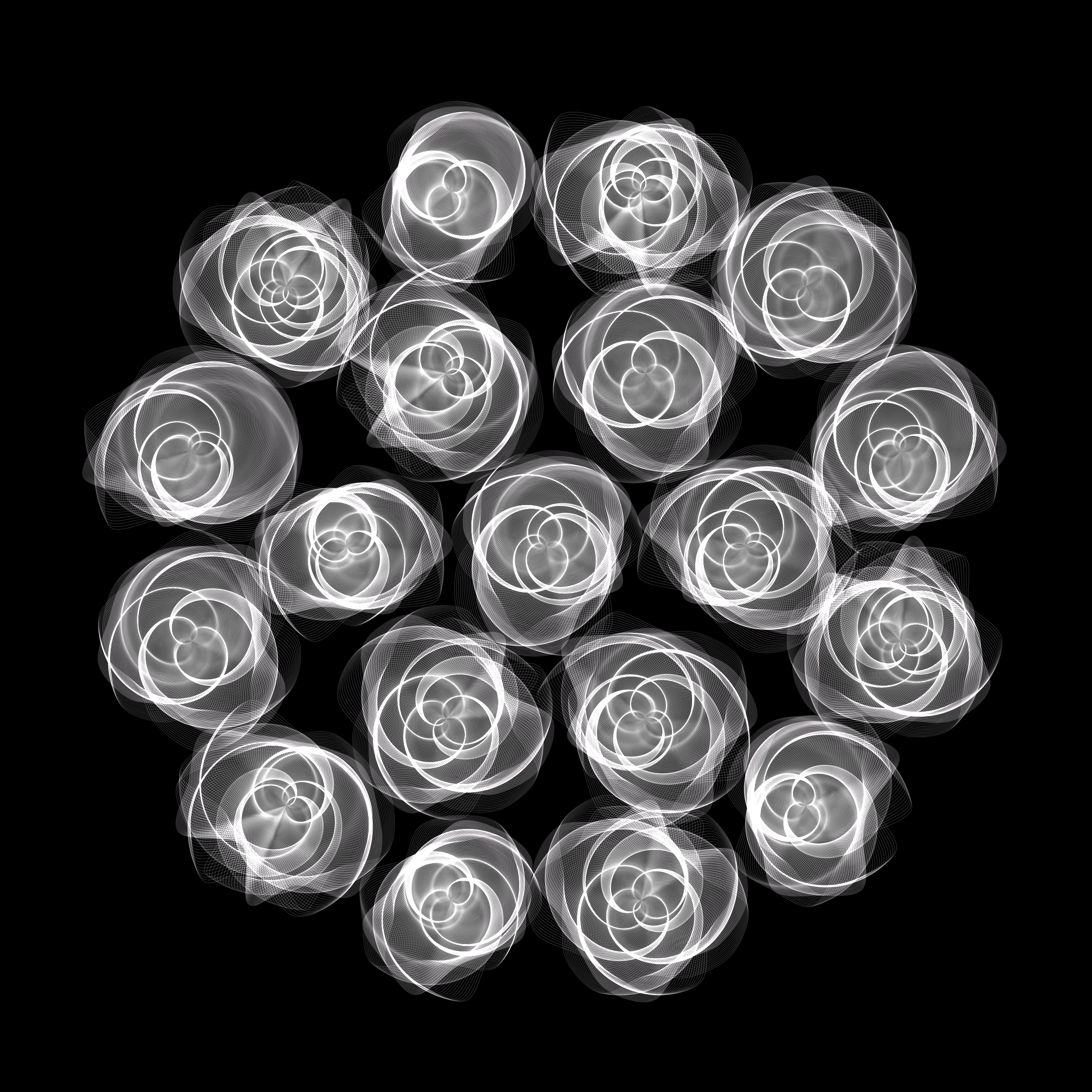 Art Blocks - Art Blocks v2 - Flowers #5769 - NFT # 116005769