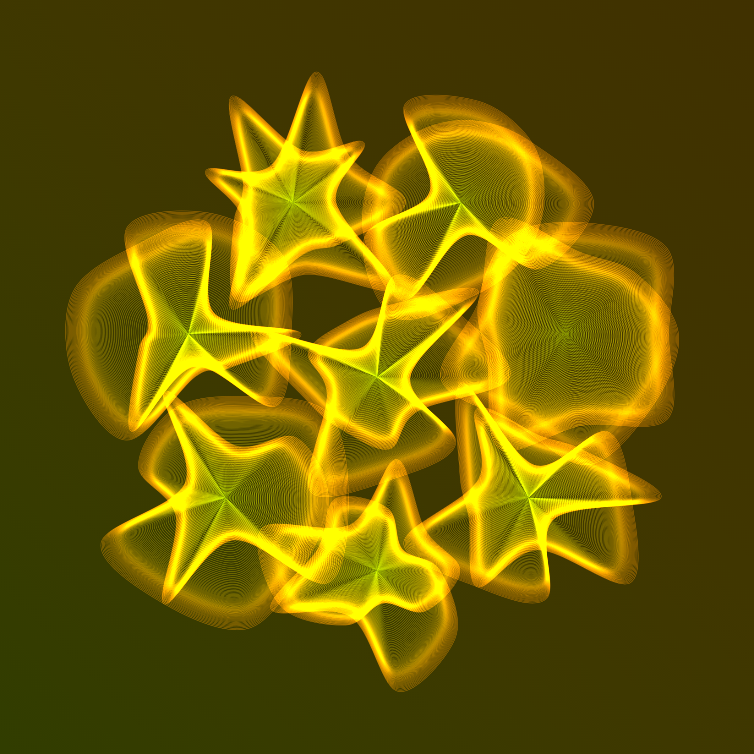 Art Blocks - Art Blocks v2 - Flowers #5771 - NFT # 116005771