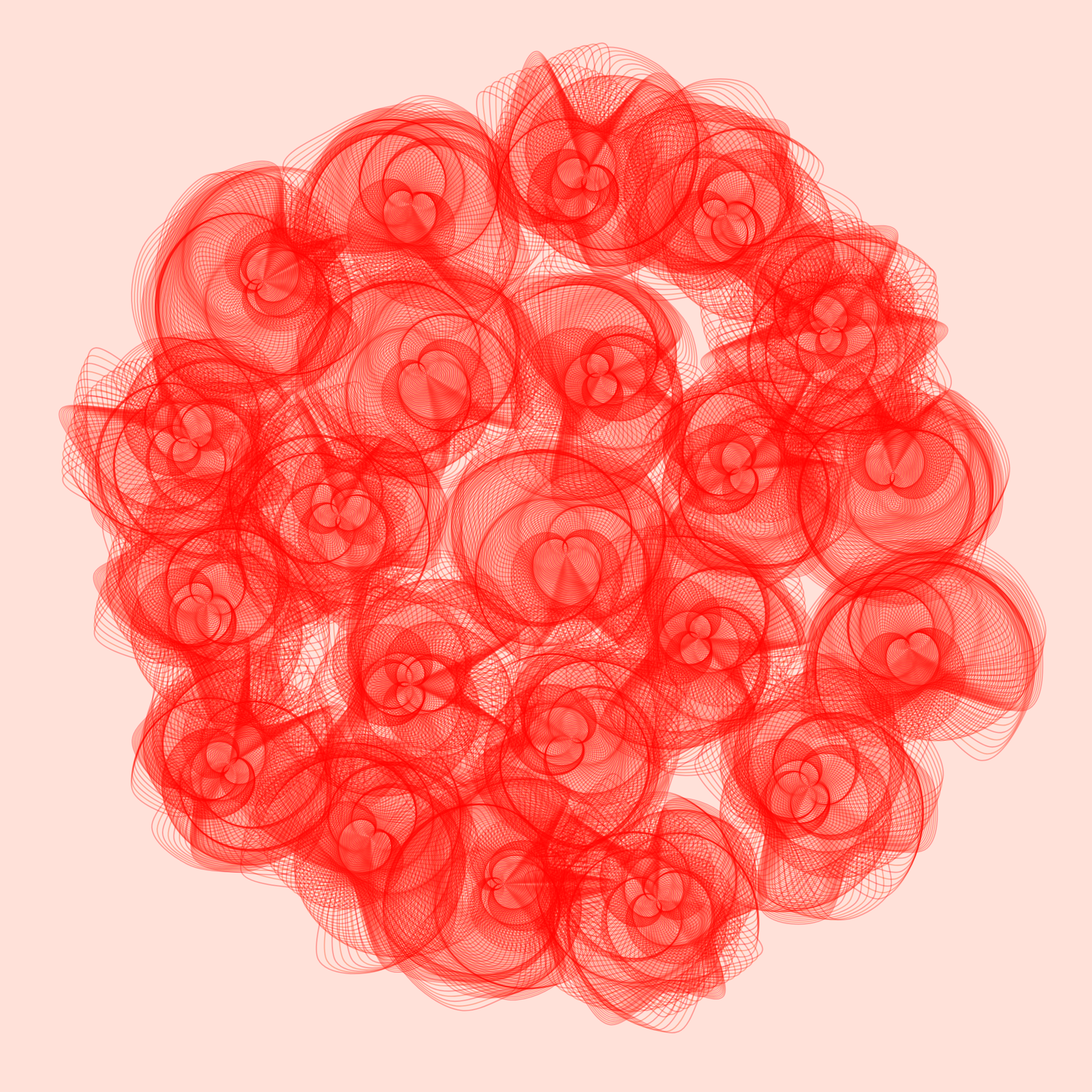 Art Blocks - Art Blocks v2 - Flowers #5784 - NFT # 116005784