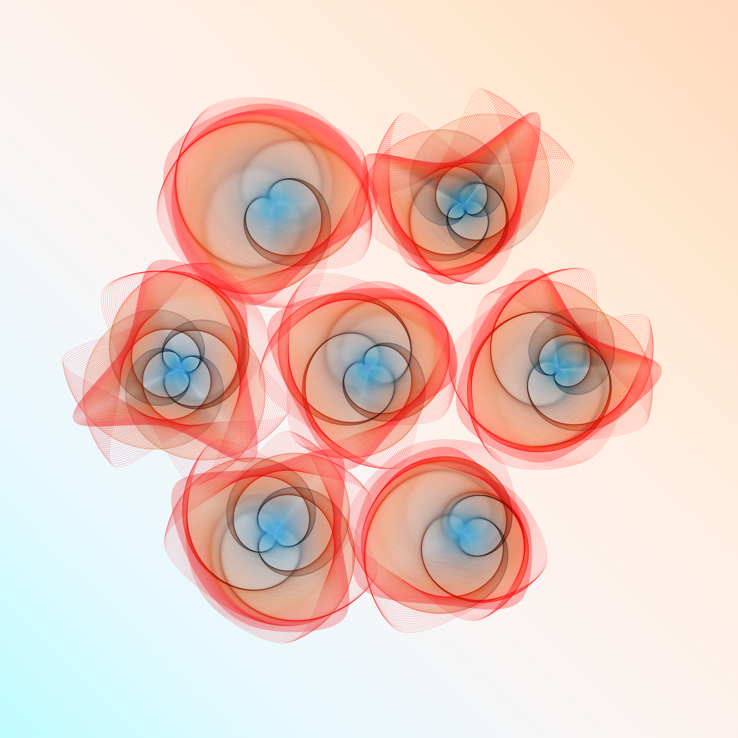 Art Blocks - Art Blocks v2 - Flowers #5787 - NFT # 116005787