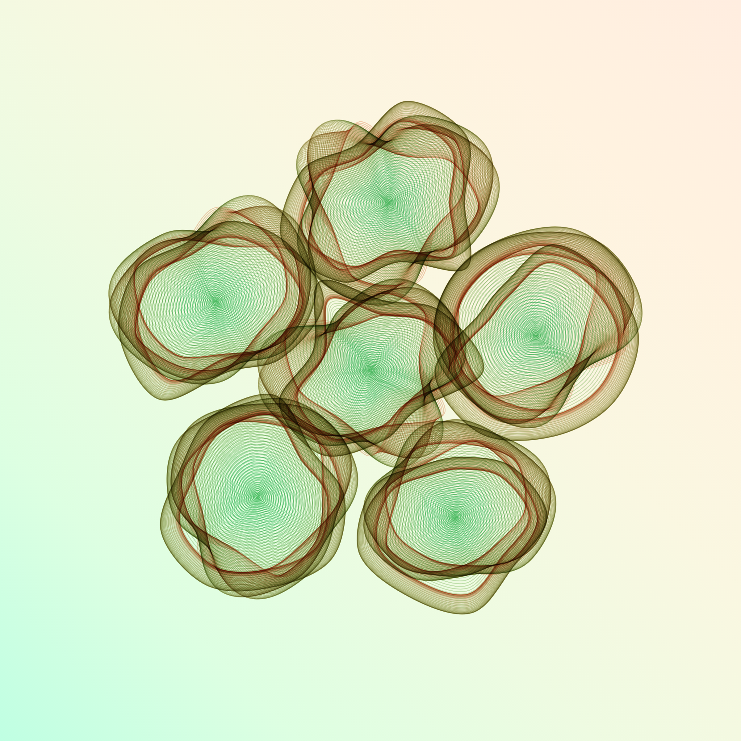 Art Blocks - Art Blocks v2 - Flowers #5793 - NFT # 116005793