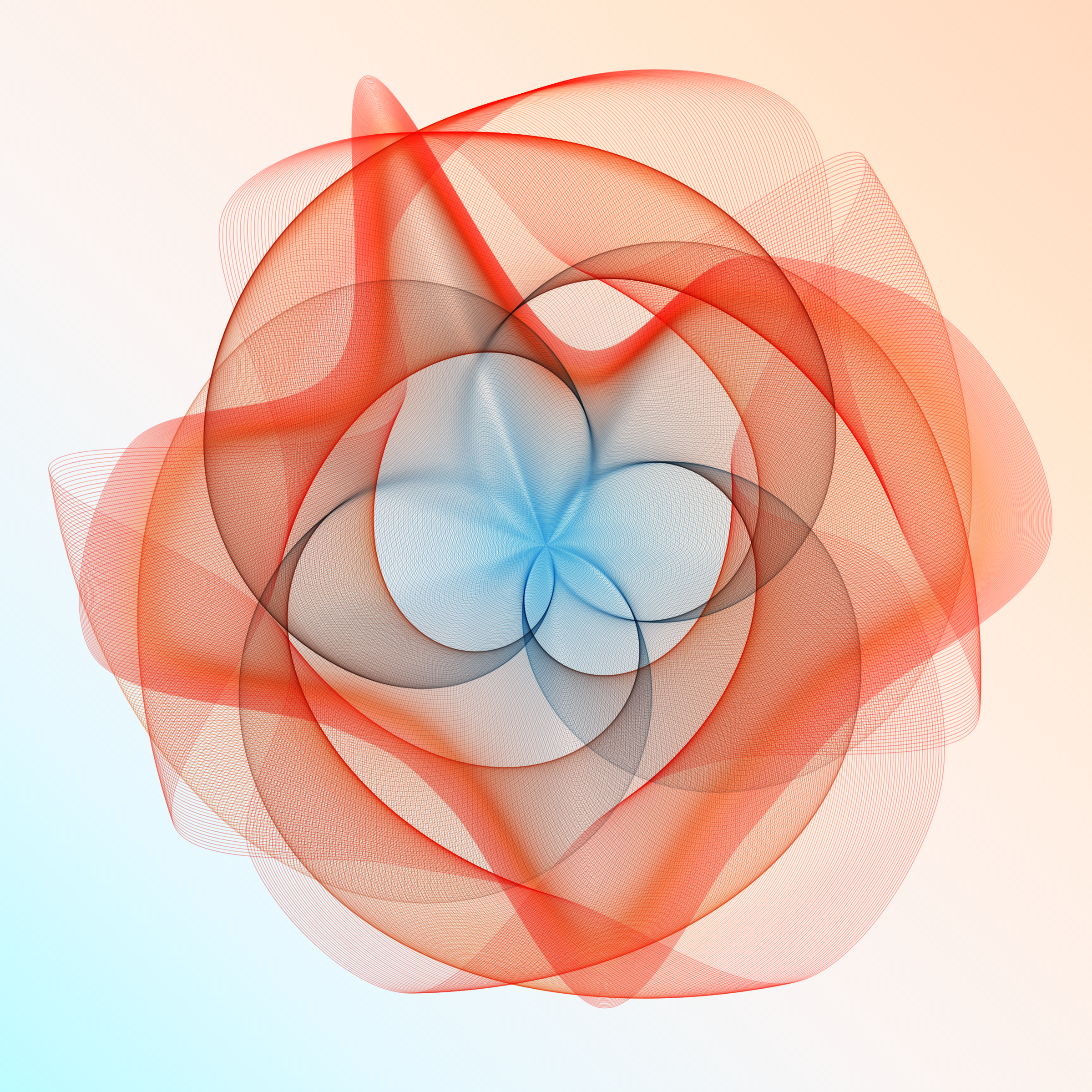 Art Blocks - Art Blocks v2 - Flowers #5795 - NFT # 116005795