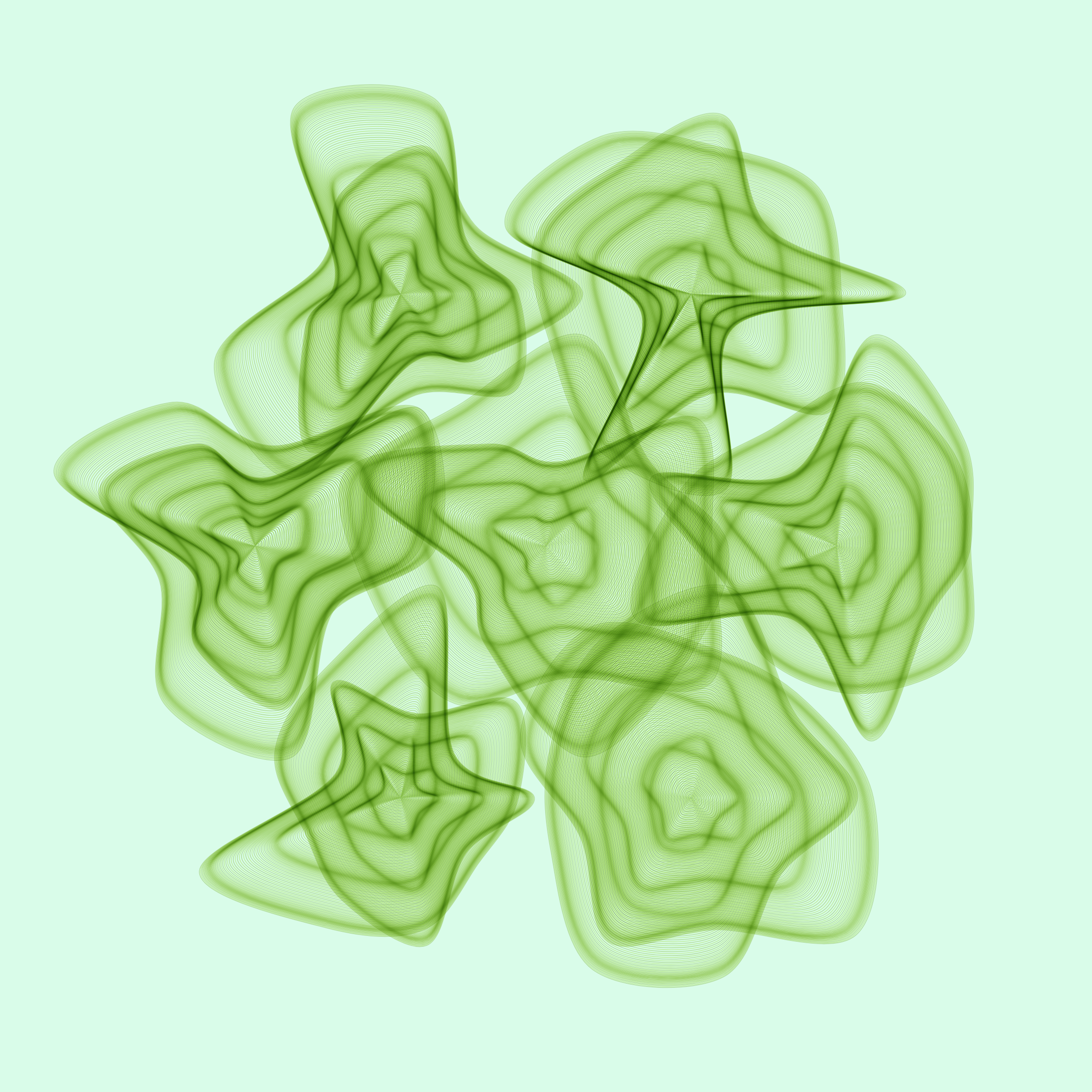 Art Blocks - Art Blocks v2 - Flowers #5819 - NFT # 116005819