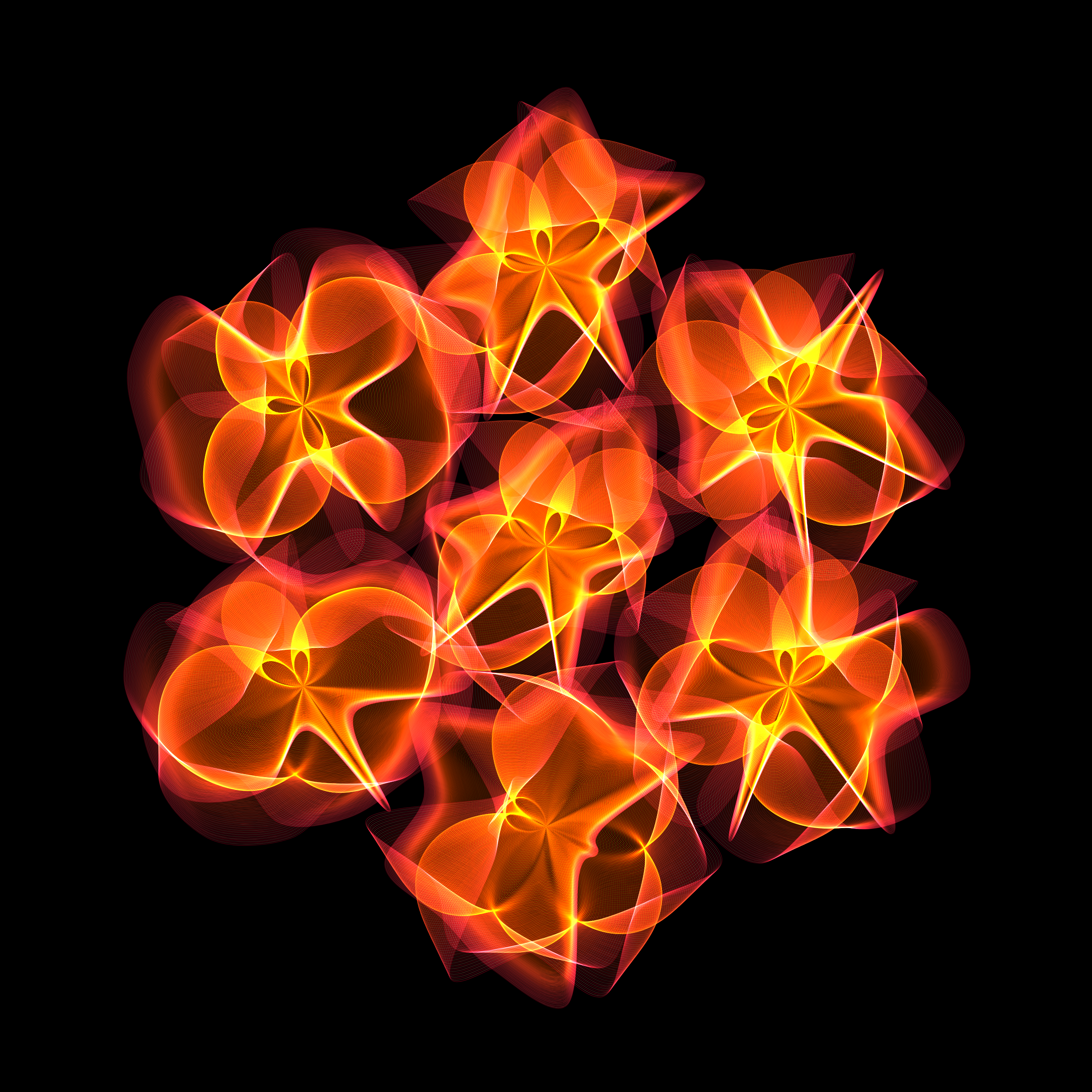 Art Blocks - Art Blocks v2 - Flowers #5828 - NFT # 116005828