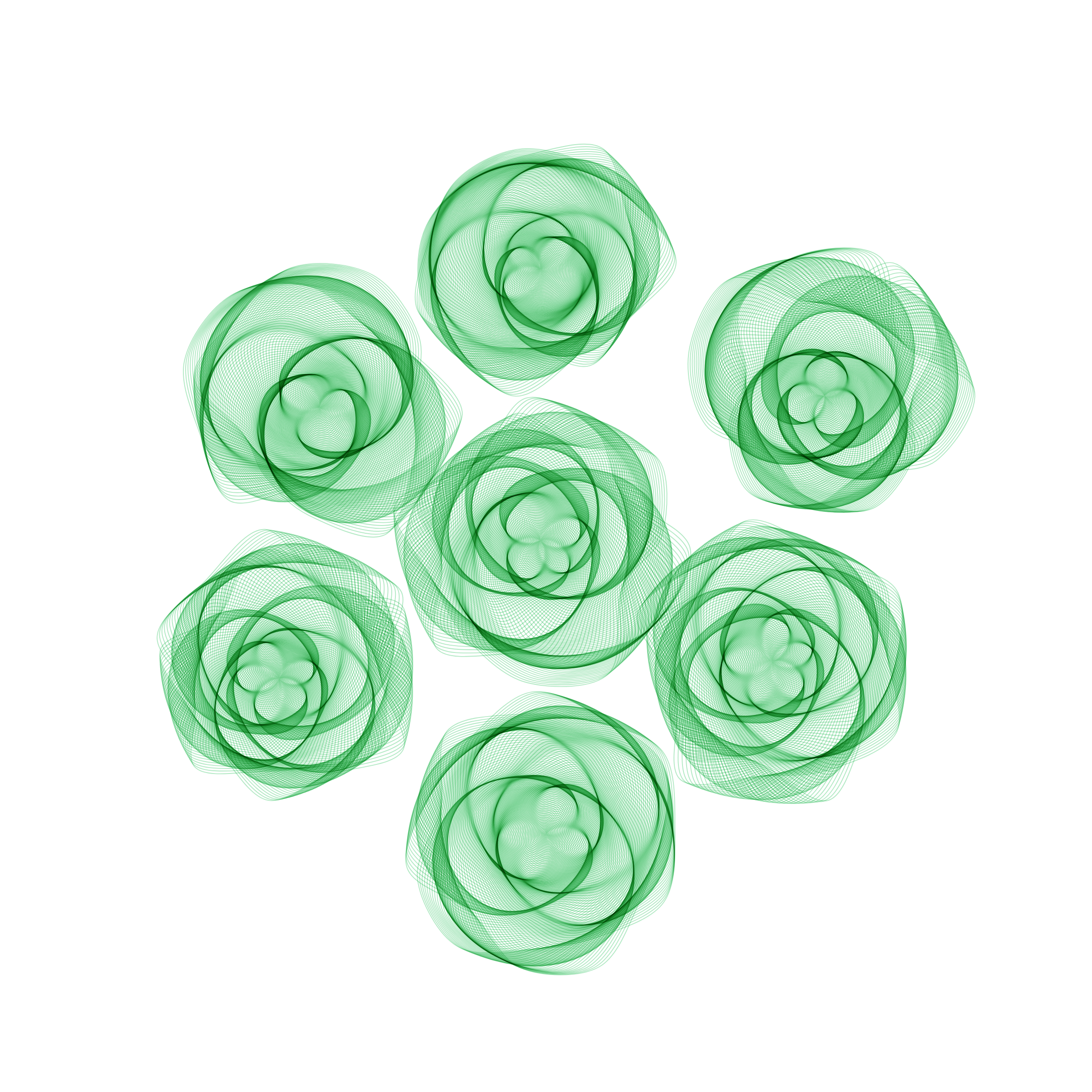 Art Blocks - Art Blocks v2 - Flowers #5829 - NFT # 116005829