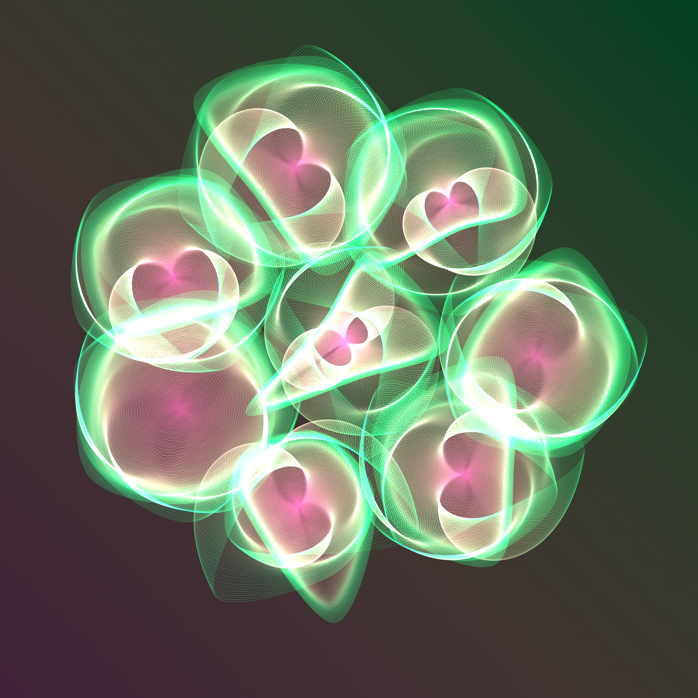 Art Blocks - Art Blocks v2 - Flowers #5831 - NFT # 116005831