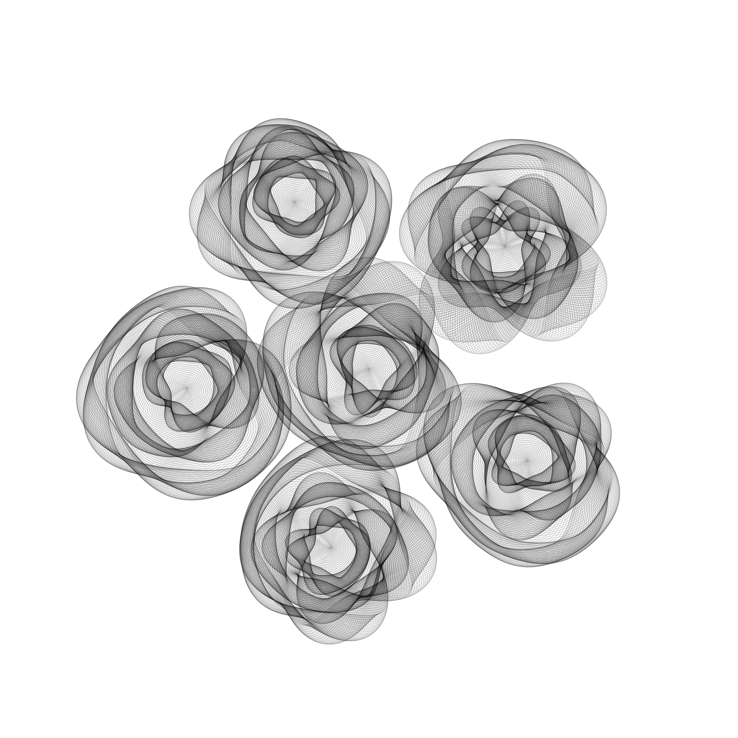 Art Blocks - Art Blocks v2 - Flowers #5838 - NFT # 116005838