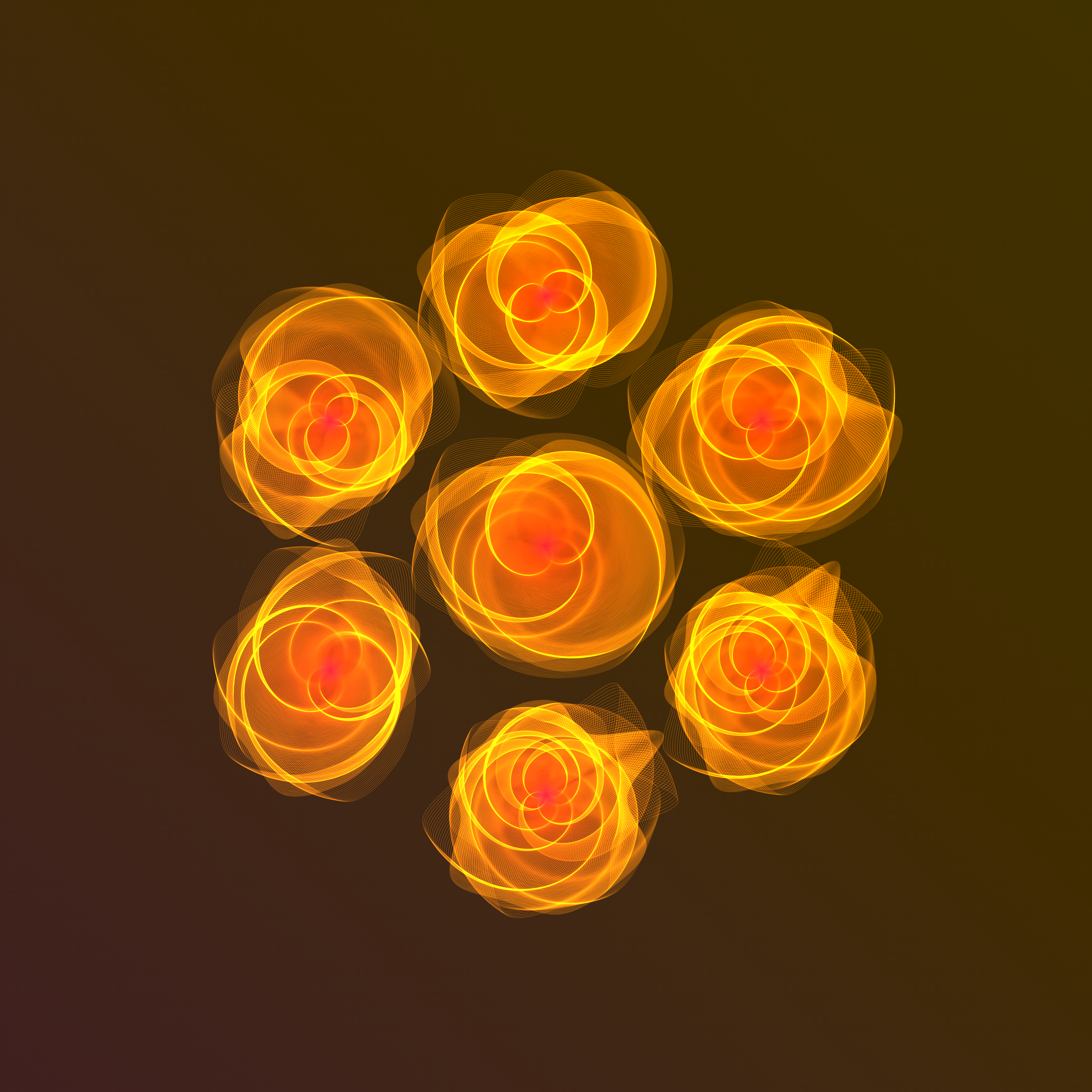 Art Blocks - Art Blocks v2 - Flowers #5839 - NFT # 116005839