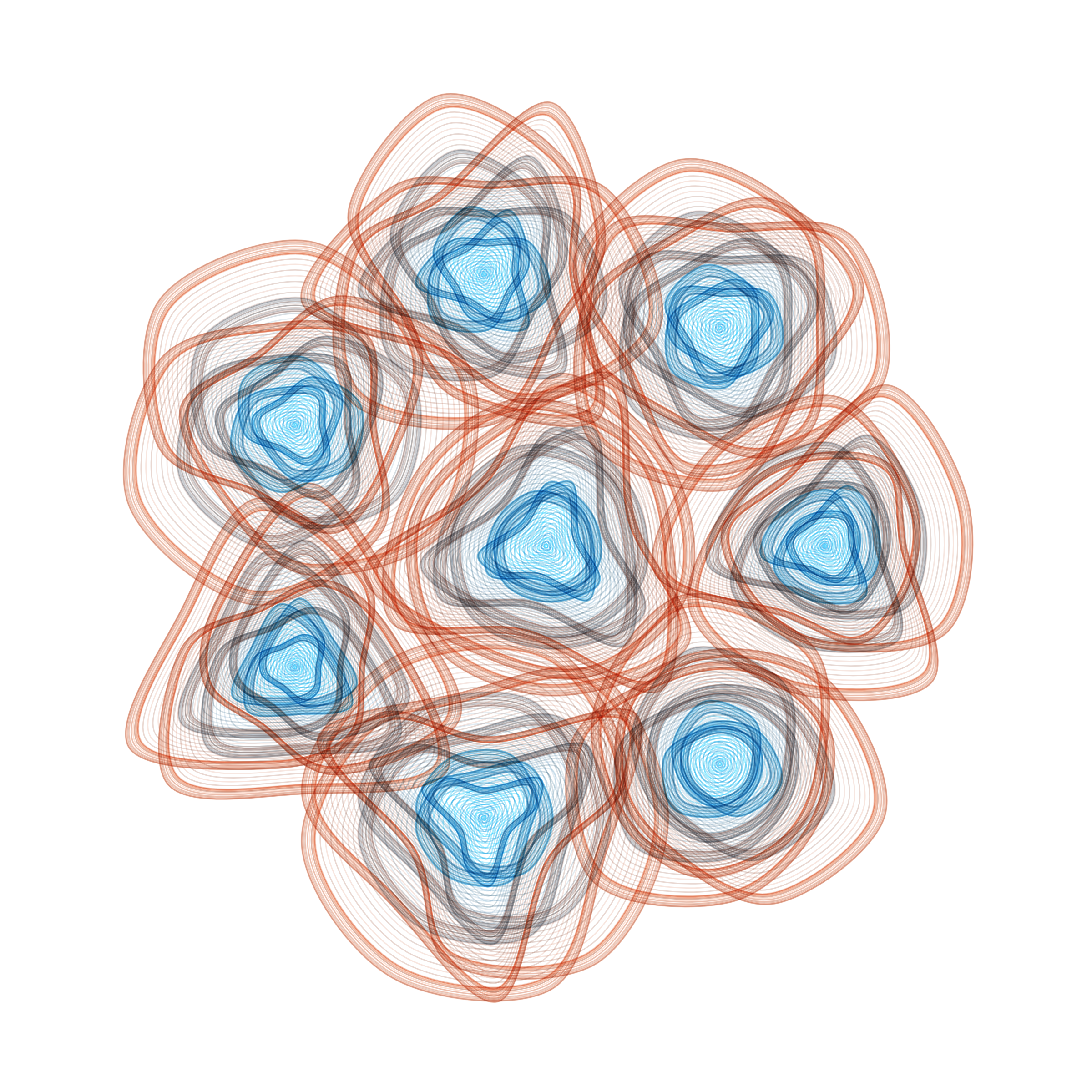 Art Blocks - Art Blocks v2 - Flowers #5842 - NFT # 116005842