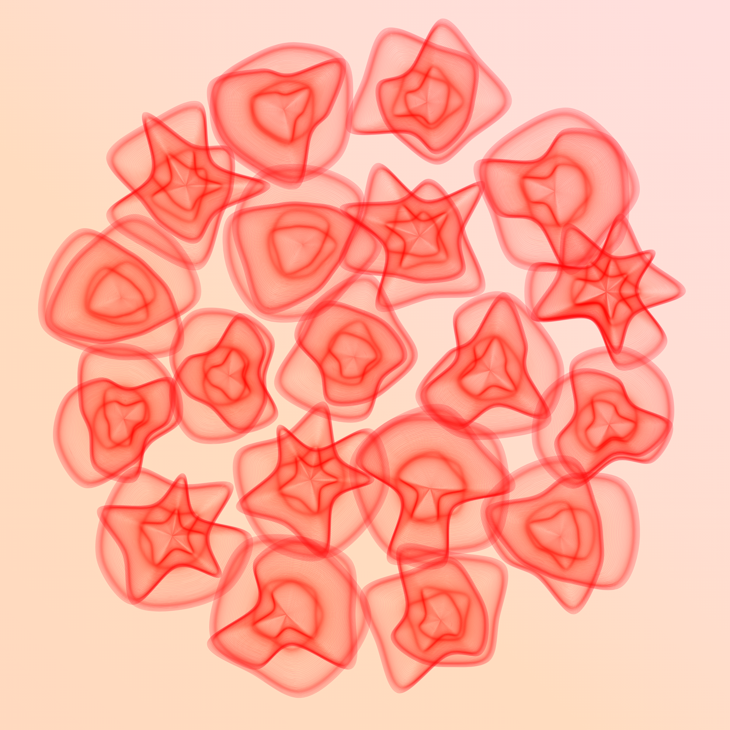 Art Blocks - Art Blocks v2 - Flowers #5845 - NFT # 116005845