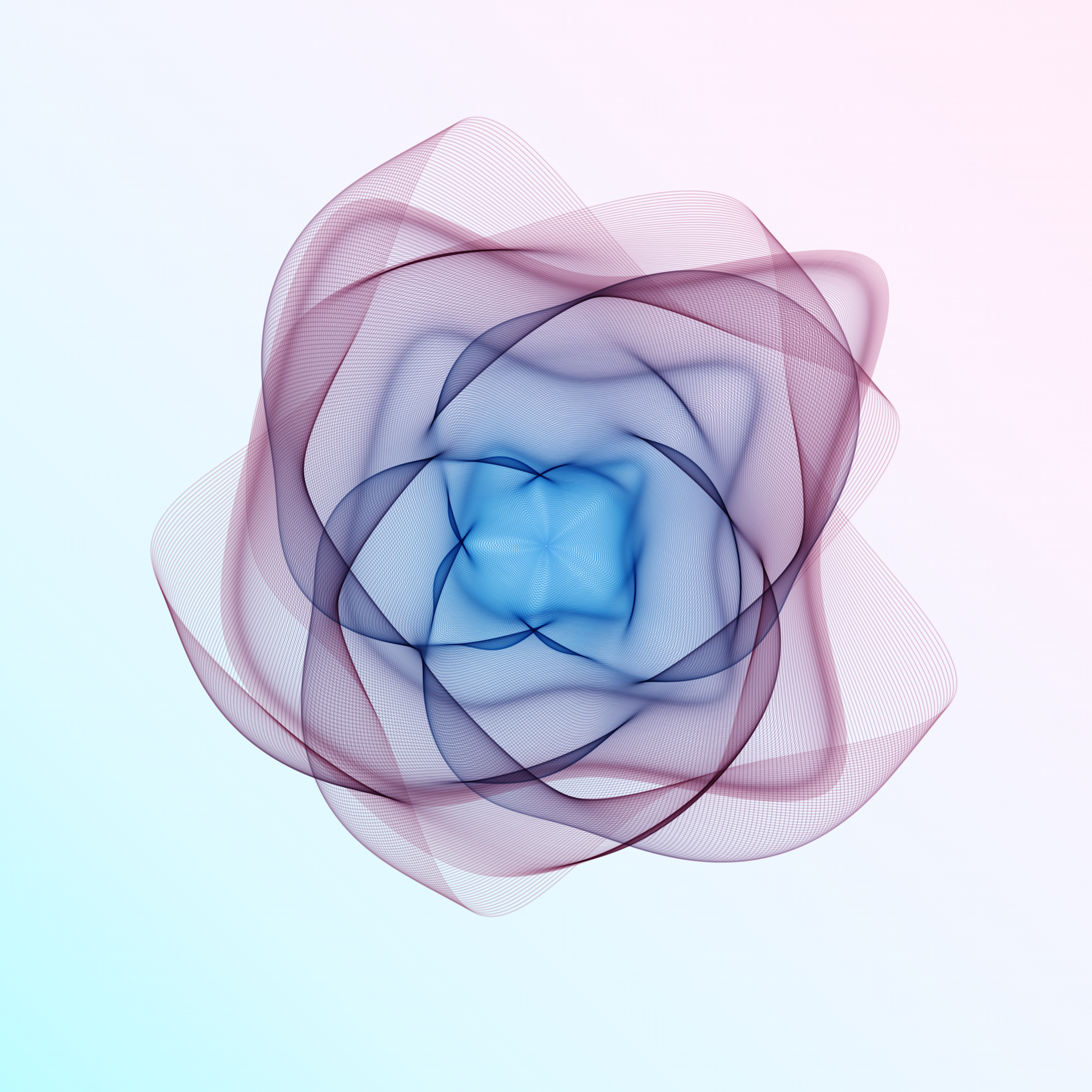 Art Blocks - Art Blocks v2 - Flowers #5850 - NFT # 116005850