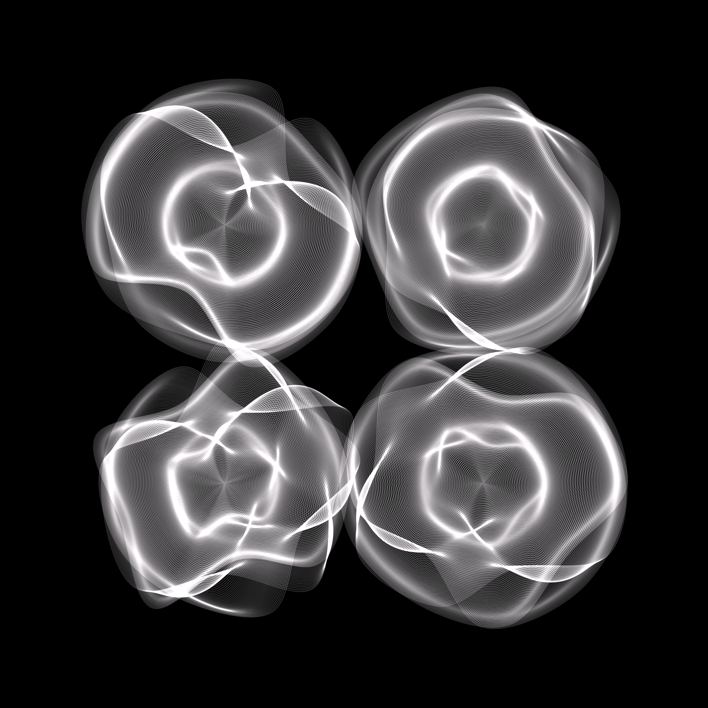 Art Blocks - Art Blocks v2 - Flowers #5851 - NFT # 116005851