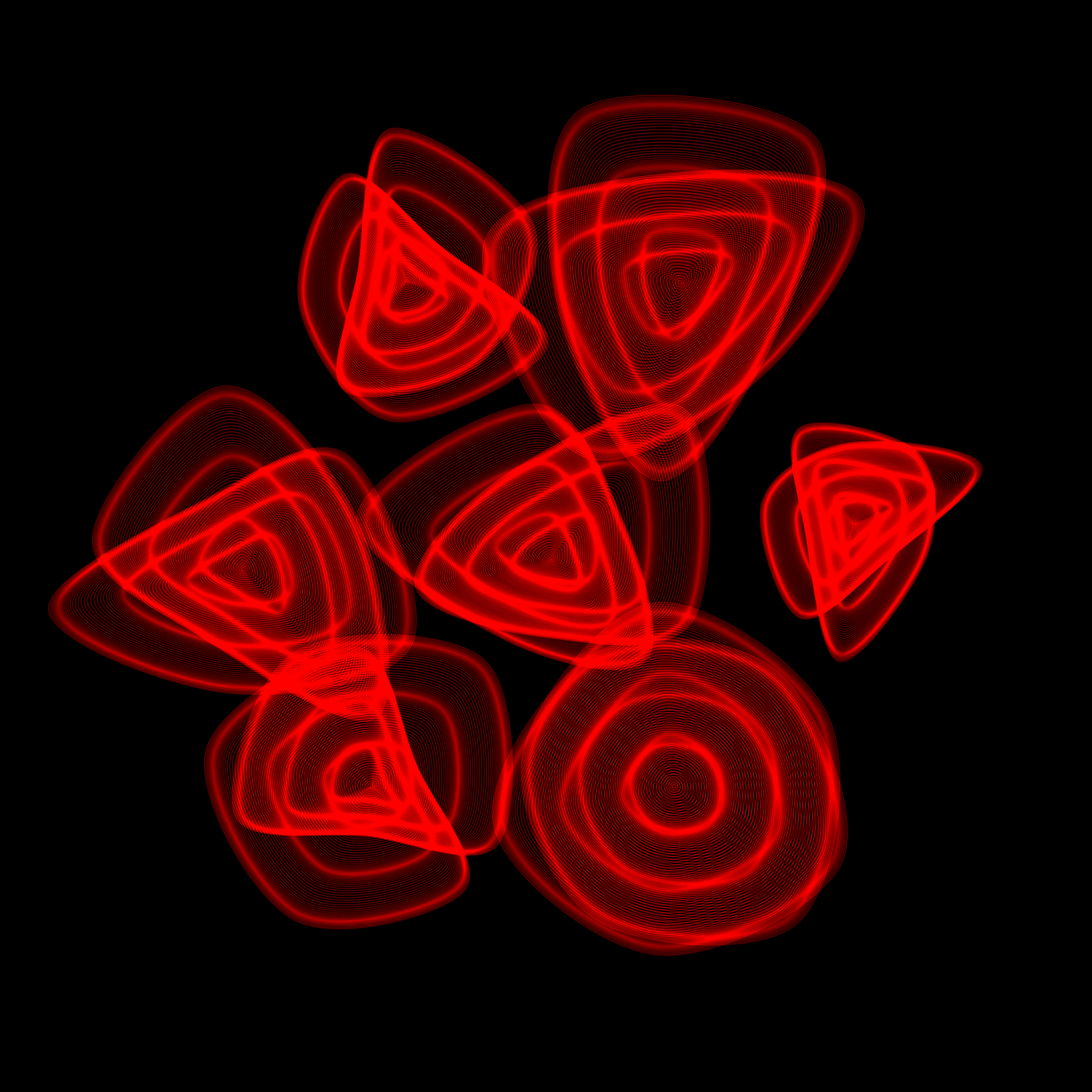 Art Blocks - Art Blocks v2 - Flowers #5861 - NFT # 116005861