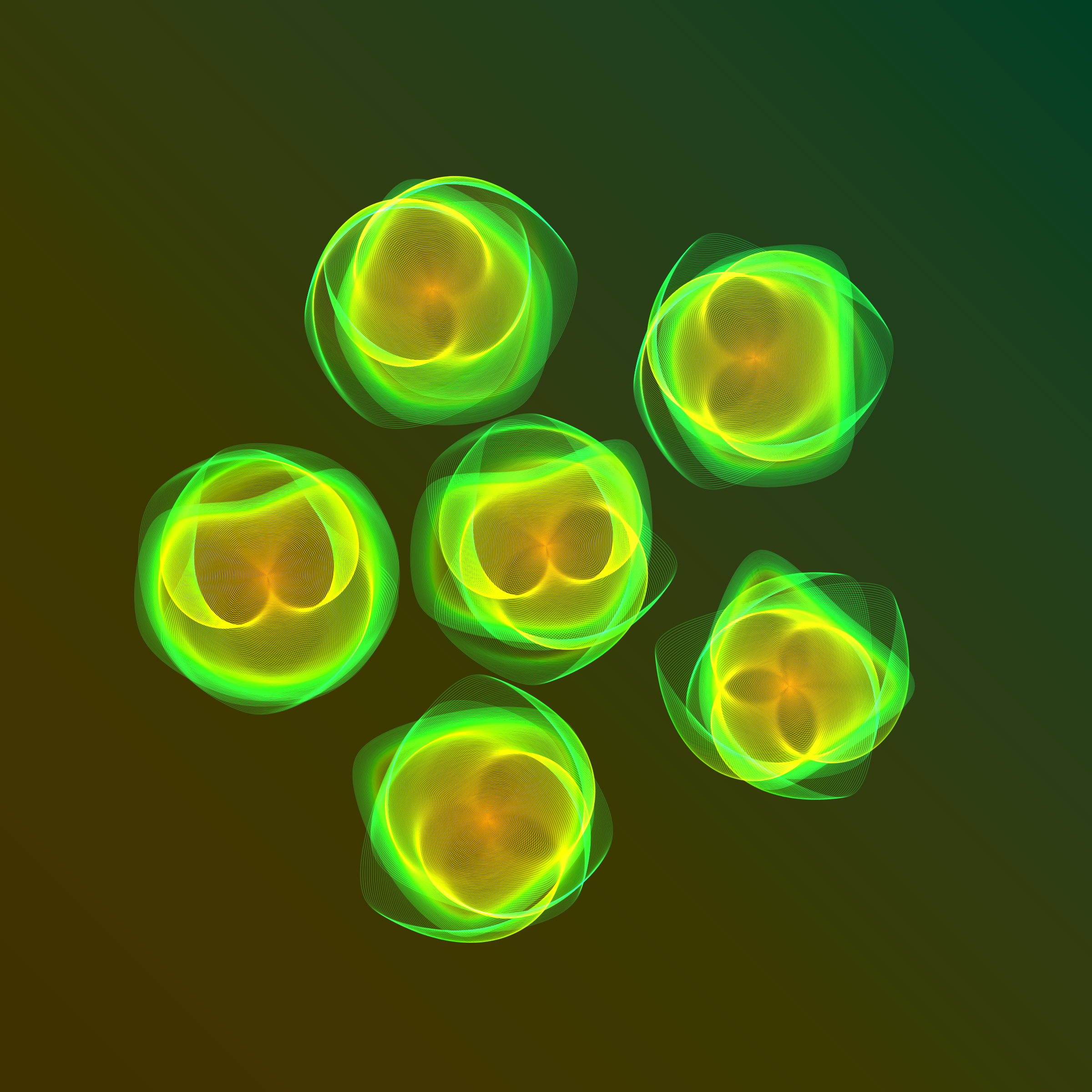 Art Blocks - Art Blocks v2 - Flowers #5869 - NFT # 116005869