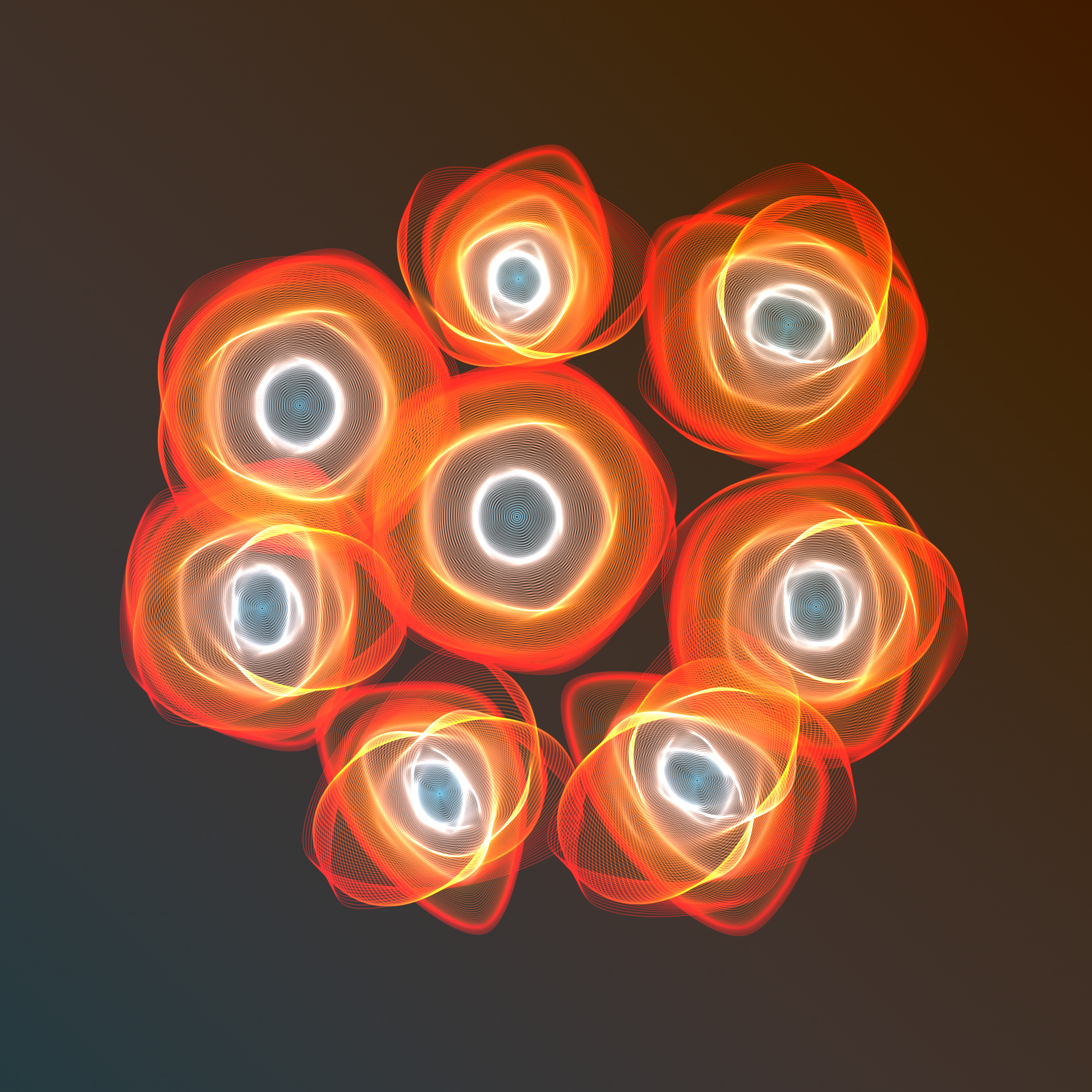 Art Blocks - Art Blocks v2 - Flowers #5872 - NFT # 116005872