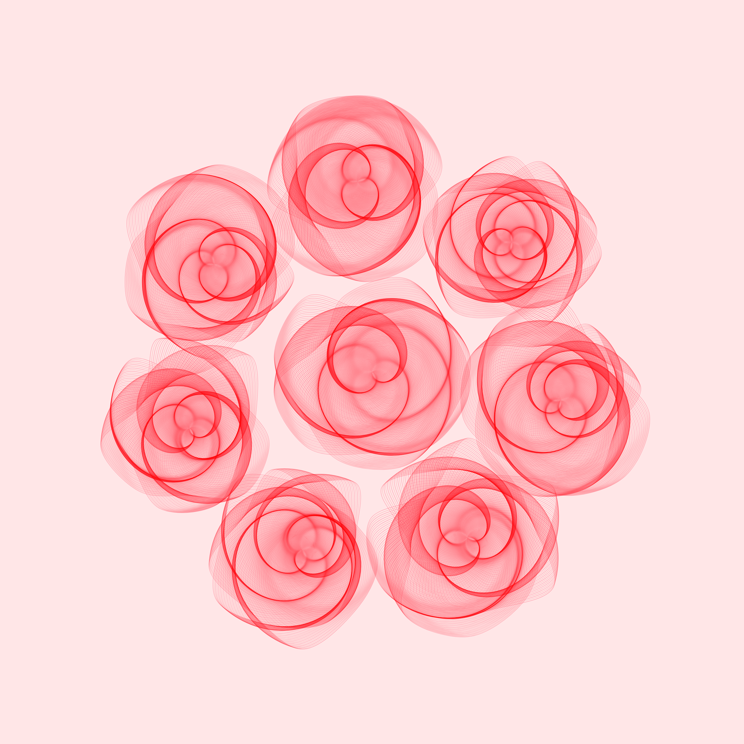 Art Blocks - Art Blocks v2 - Flowers #5873 - NFT # 116005873