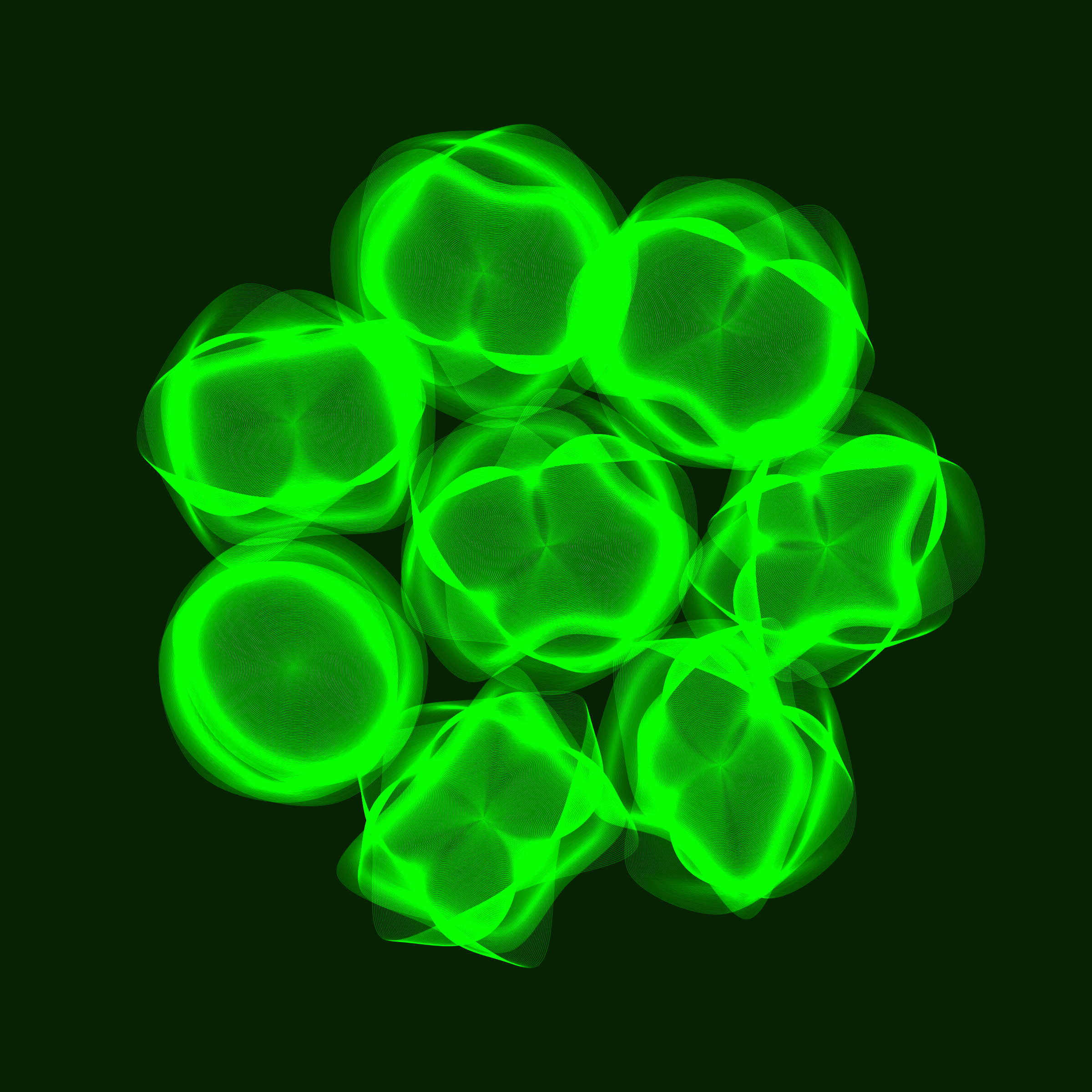 Art Blocks - Art Blocks v2 - Flowers #5874 - NFT # 116005874