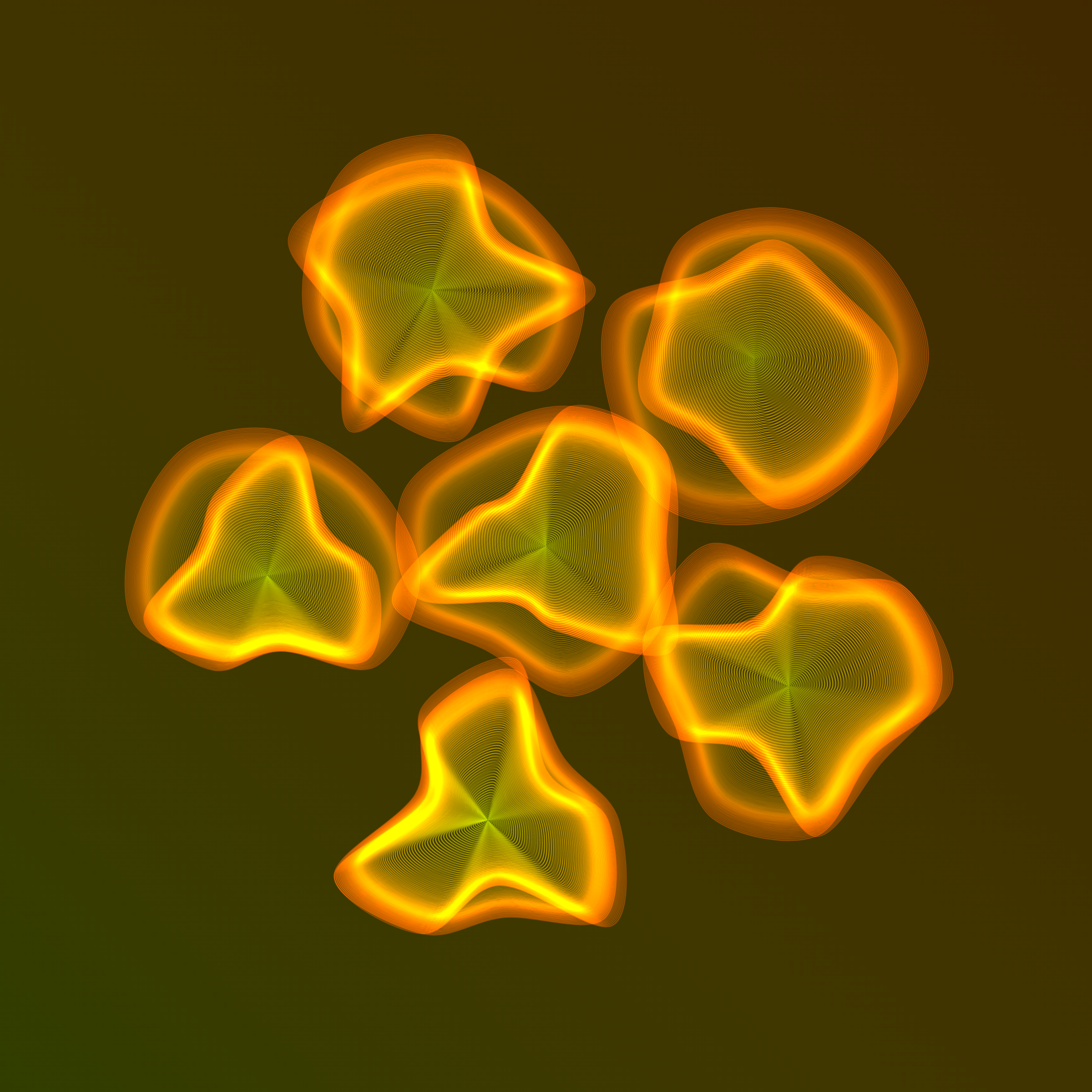 Art Blocks - Art Blocks v2 - Flowers #5877 - NFT # 116005877