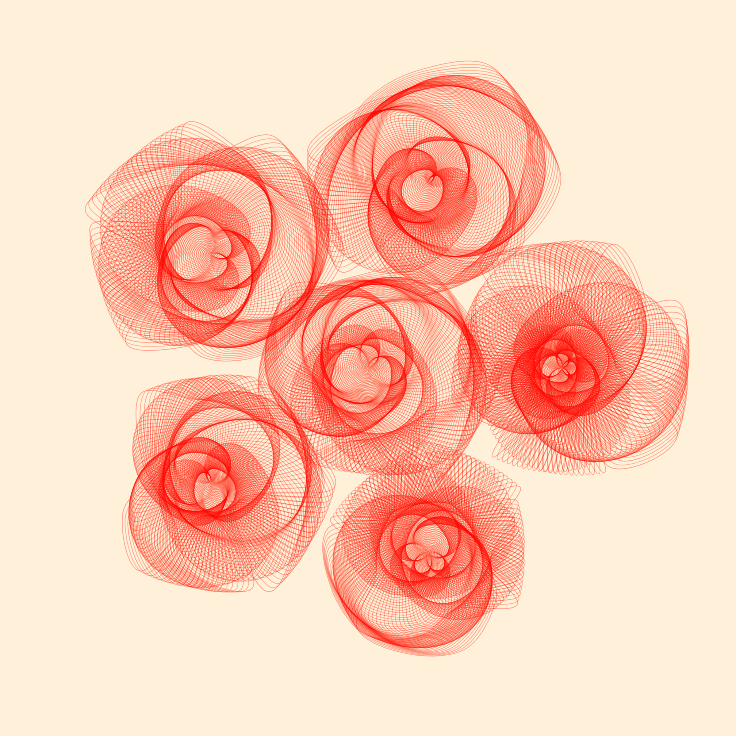 Art Blocks - Art Blocks v2 - Flowers #5879 - NFT # 116005879