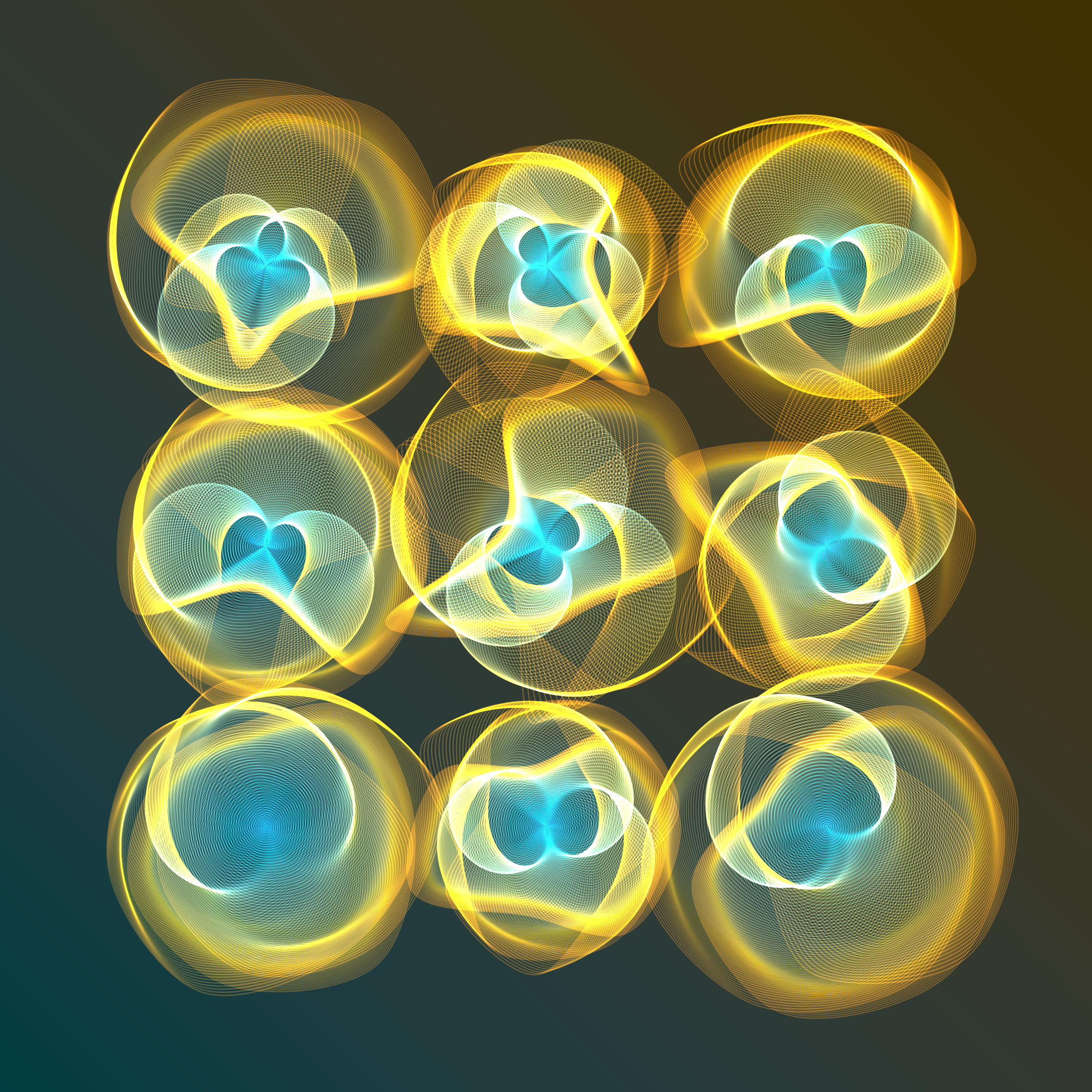 Art Blocks - Art Blocks v2 - Flowers #5881 - NFT # 116005881