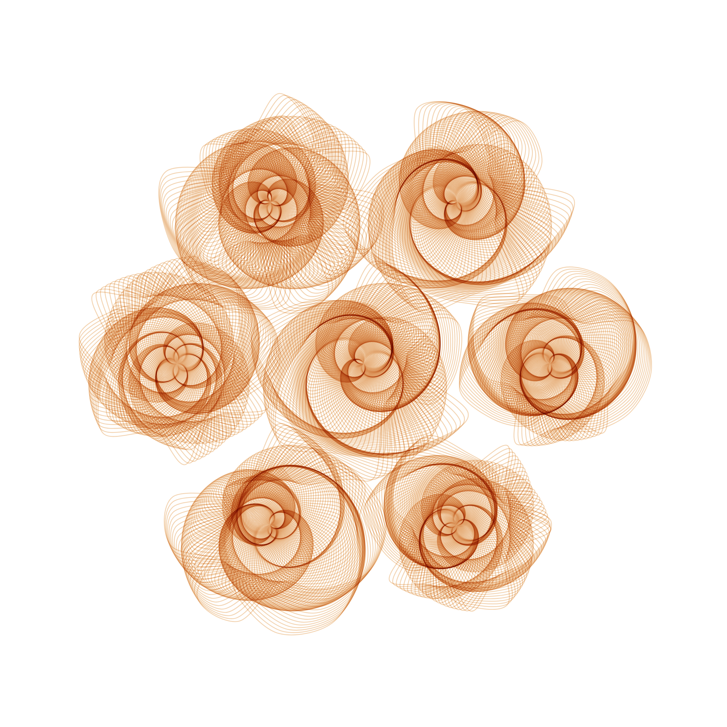 Art Blocks - Art Blocks v2 - Flowers #5882 - NFT # 116005882