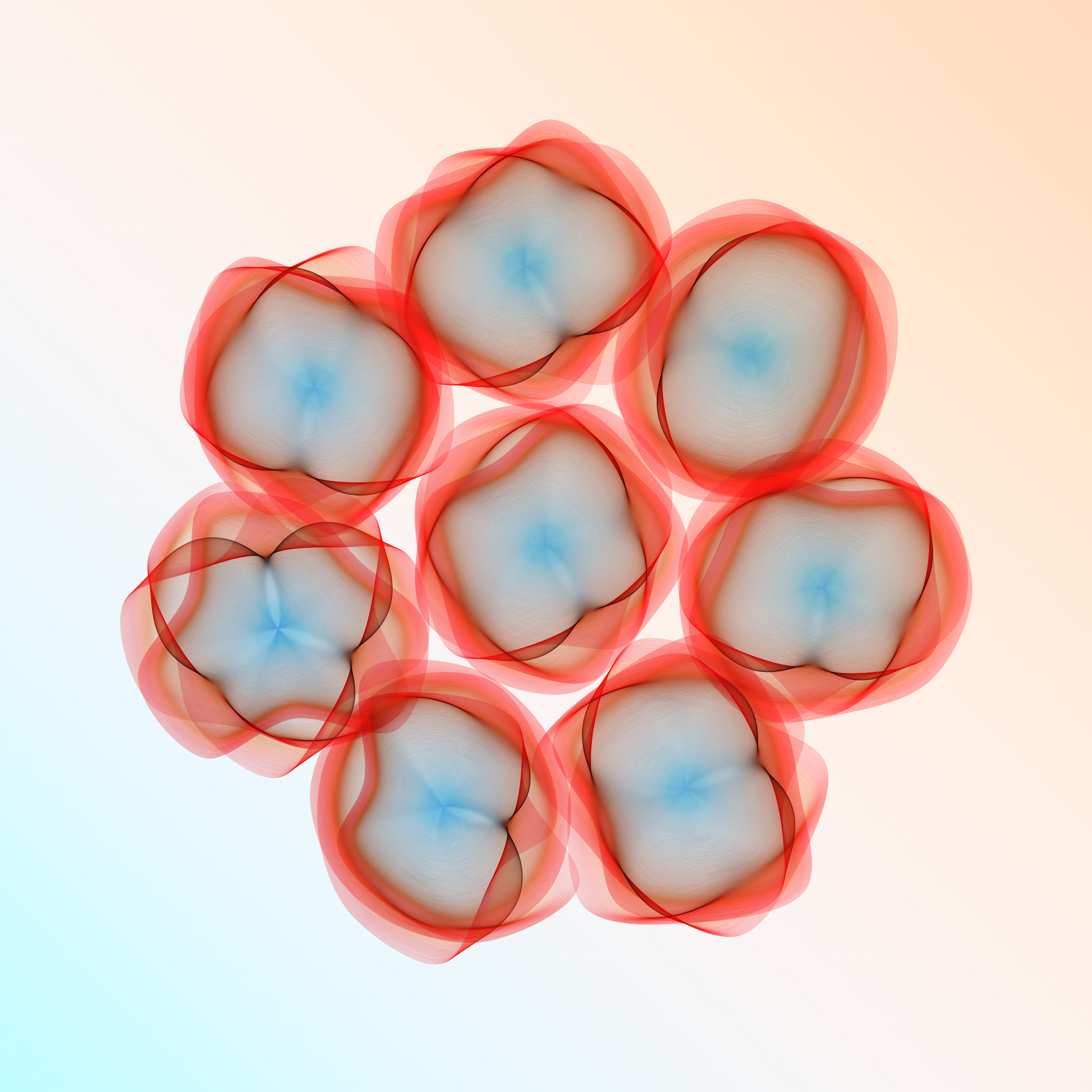 Art Blocks - Art Blocks v2 - Flowers #5889 - NFT # 116005889