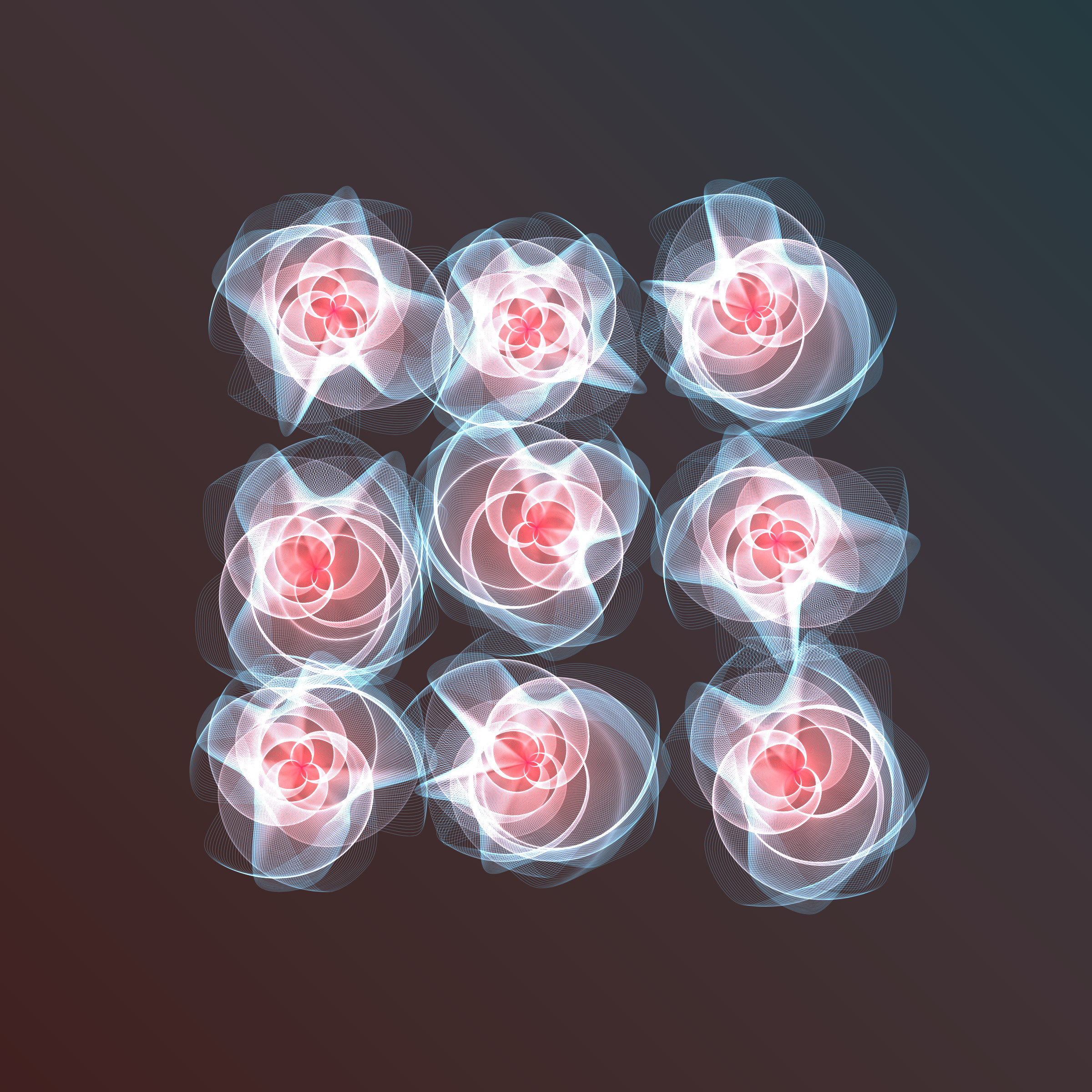 Art Blocks - Art Blocks v2 - Flowers #5897 - NFT # 116005897