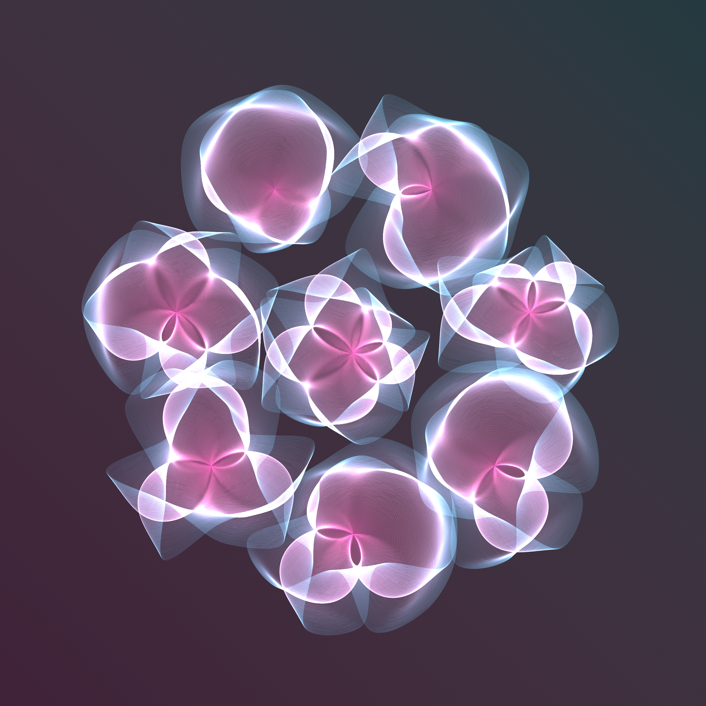 Art Blocks - Art Blocks v2 - Flowers #5900 - NFT # 116005900