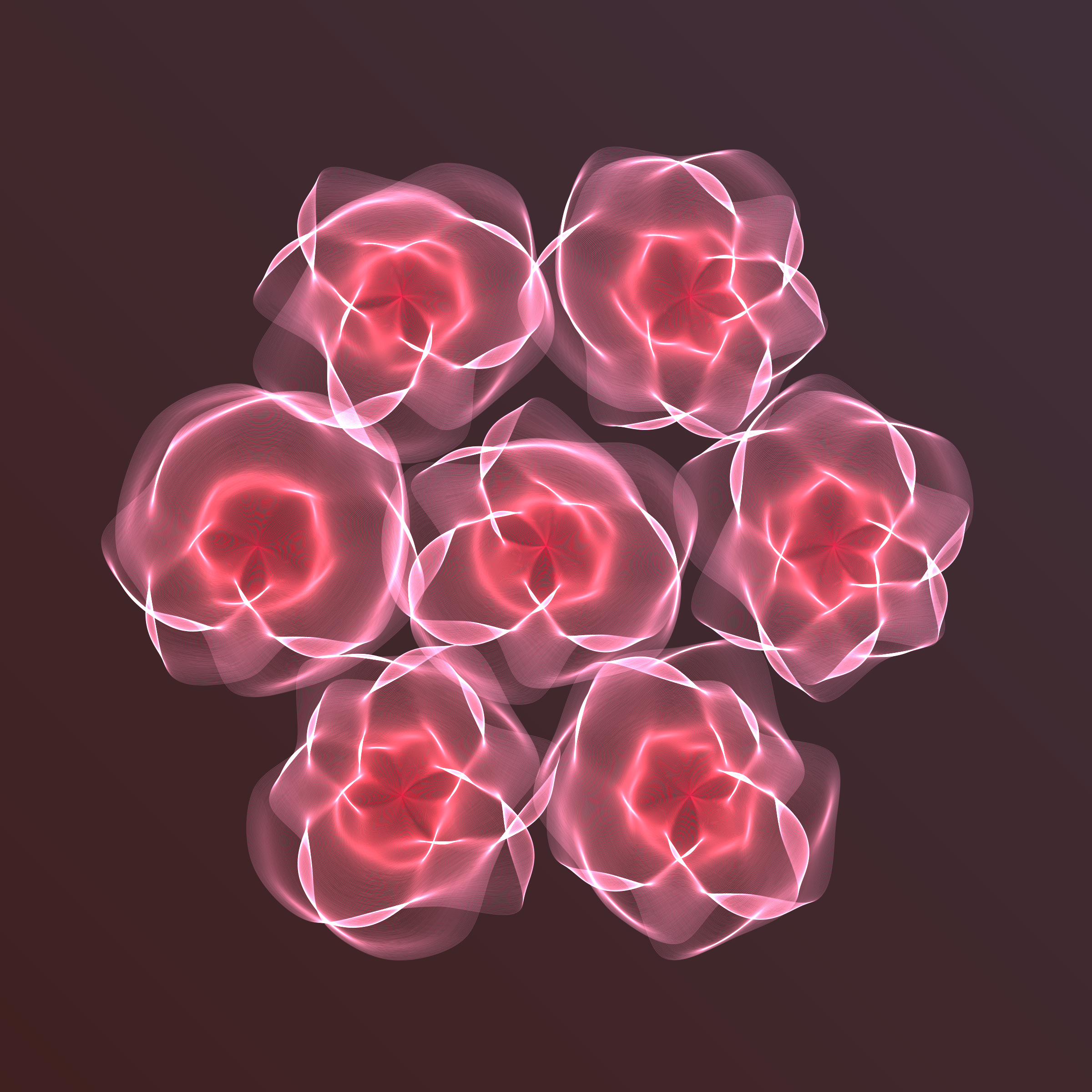 Art Blocks - Art Blocks v2 - Flowers #5901 - NFT # 116005901