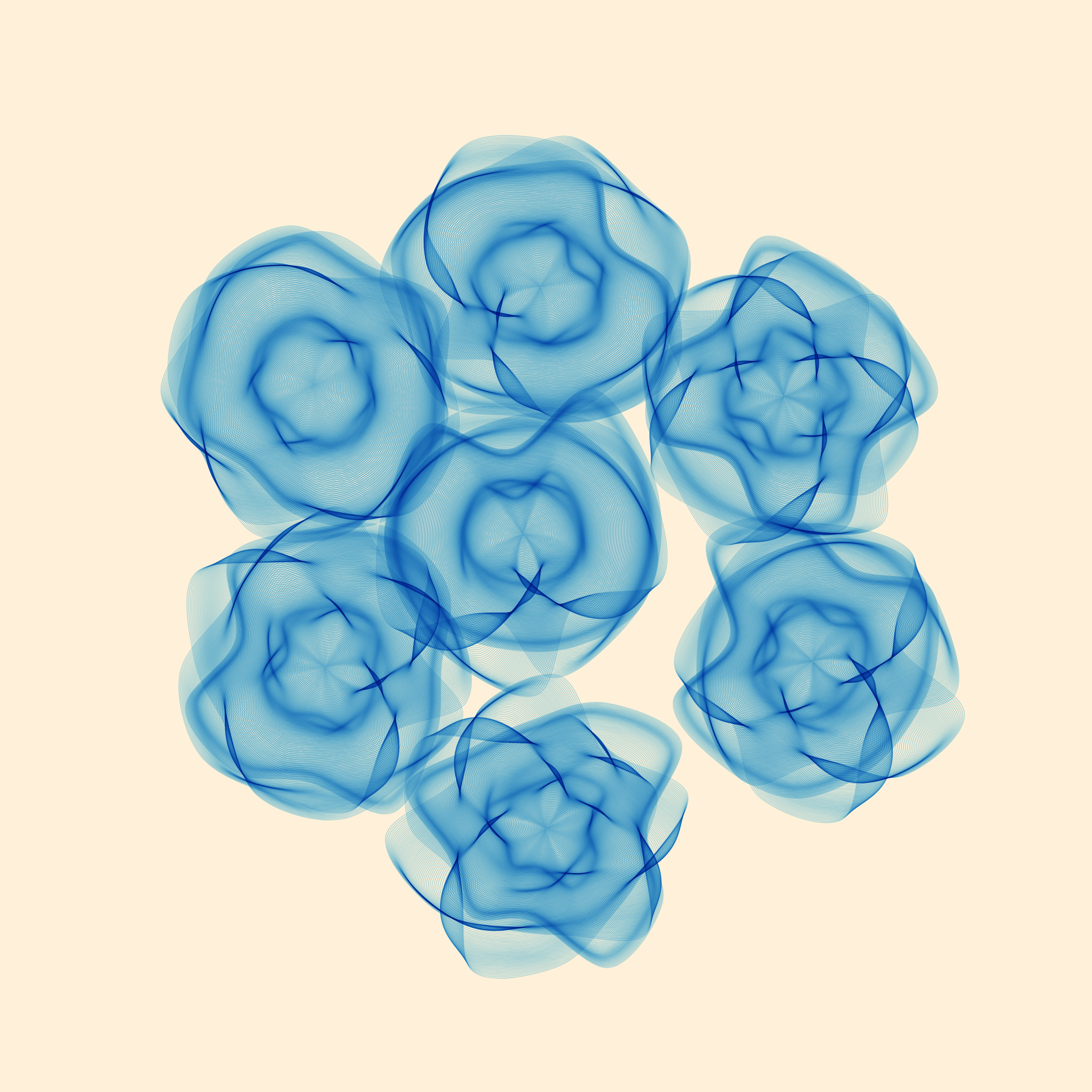 Art Blocks - Art Blocks v2 - Flowers #5905 - NFT # 116005905