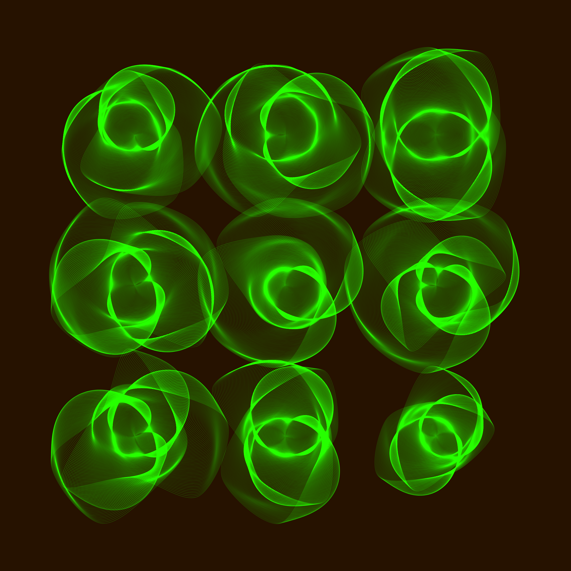 Art Blocks - Art Blocks v2 - Flowers #5906 - NFT # 116005906