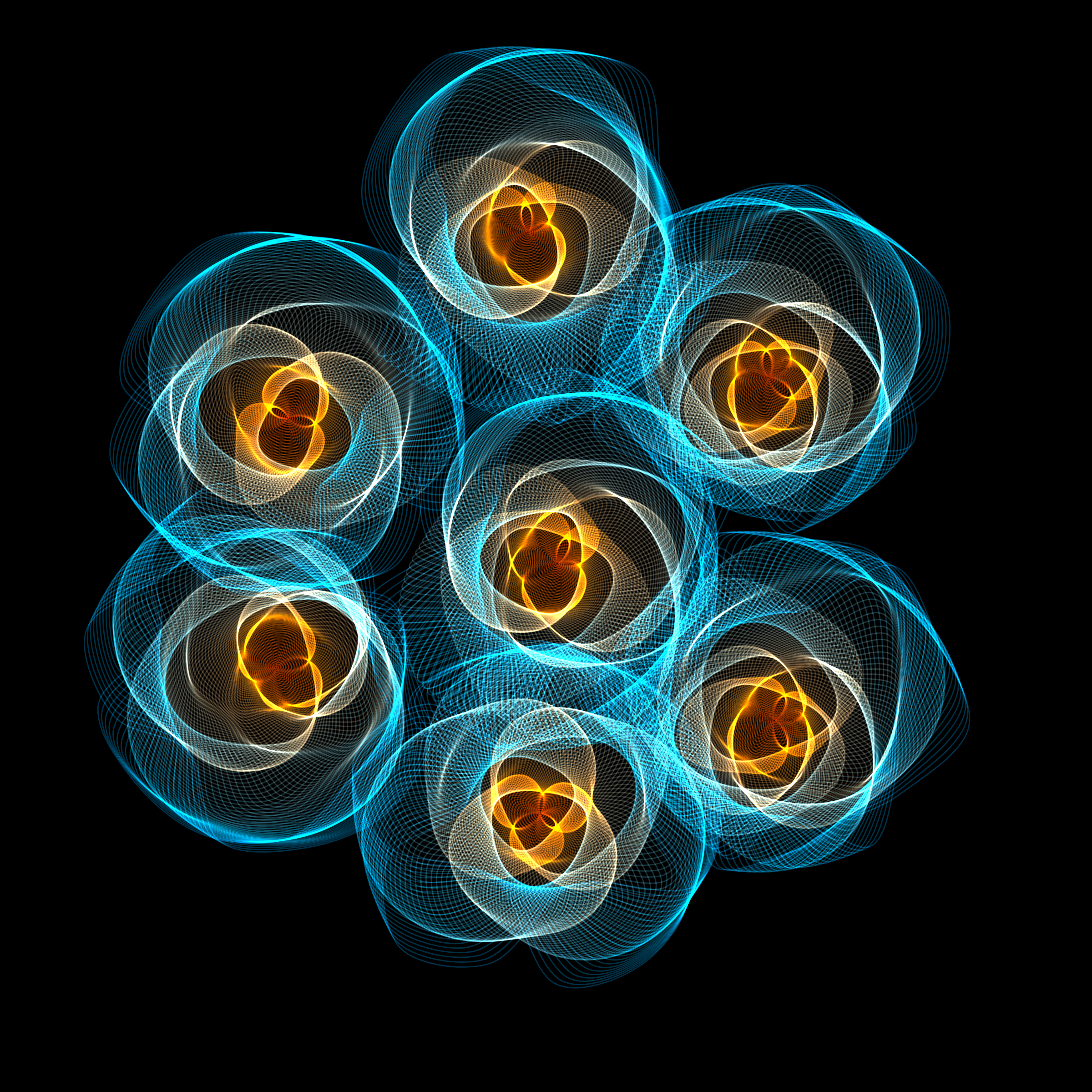 Art Blocks - Art Blocks v2 - Flowers #5907 - NFT # 116005907