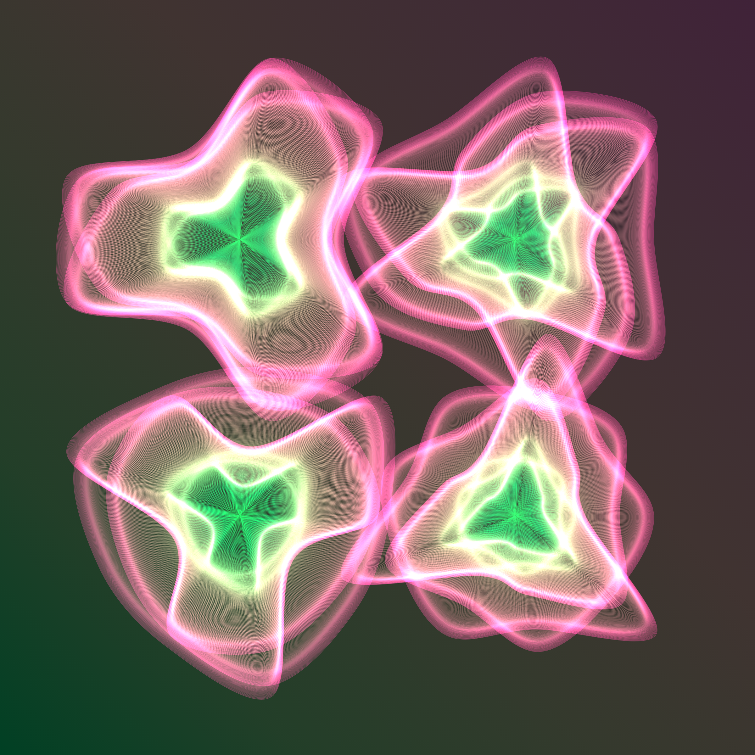 Art Blocks - Art Blocks v2 - Flowers #5909 - NFT # 116005909